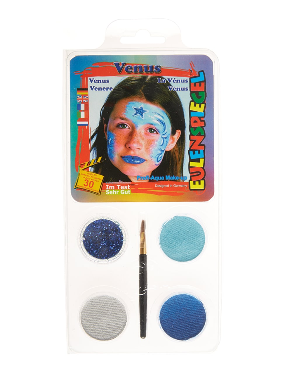 Aqua-Set Venus Schminke für Karneval & Fasching