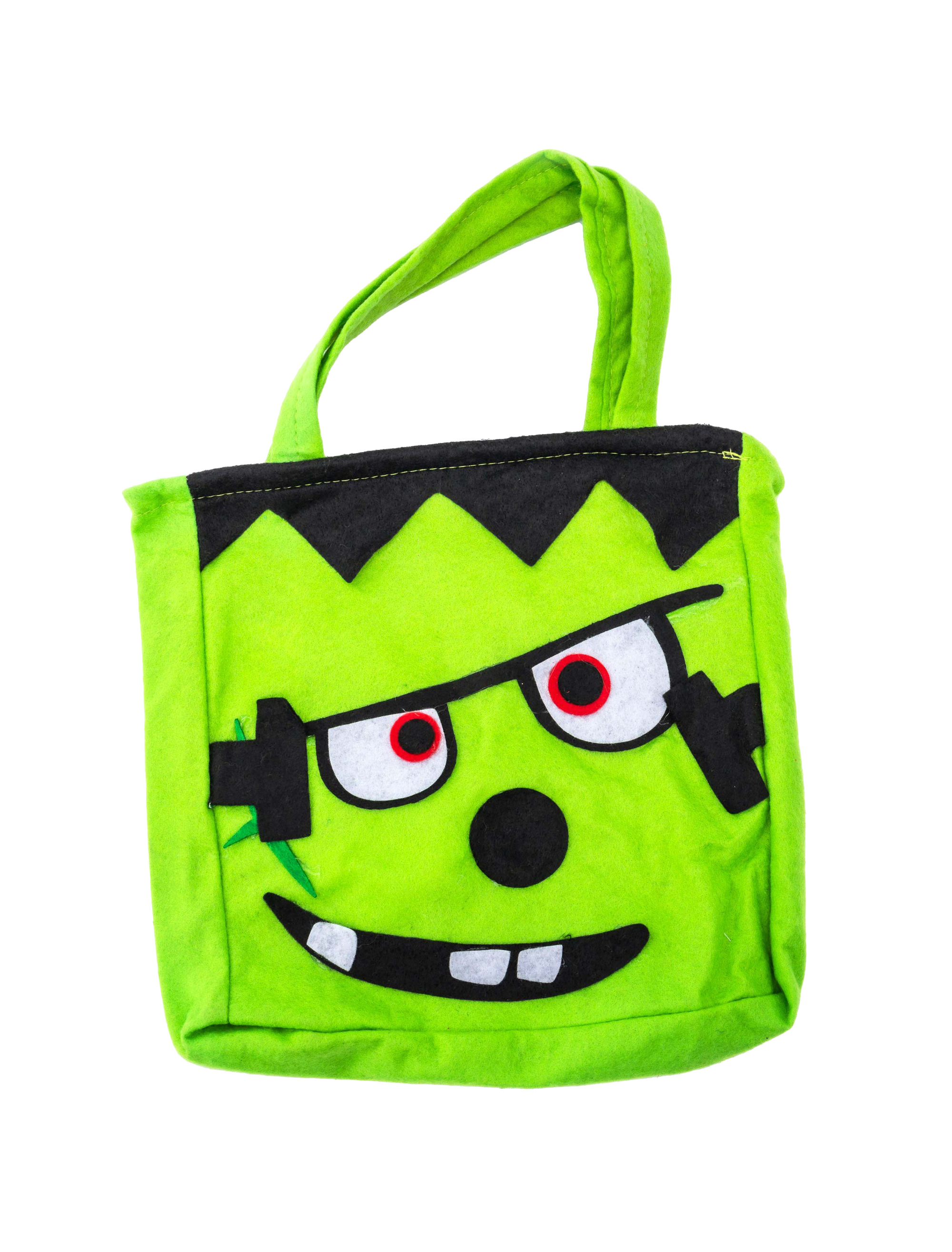 Kostümzubehör Tasche Monster neongrün