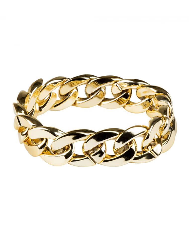 Kostümzubehör Armband Pimp gold