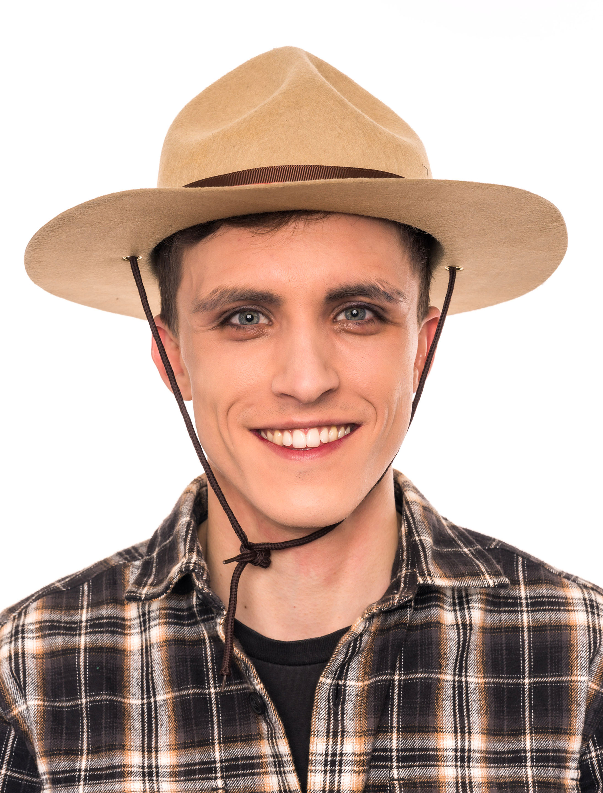 Kostümzubehör Hut Ranger beige 60
