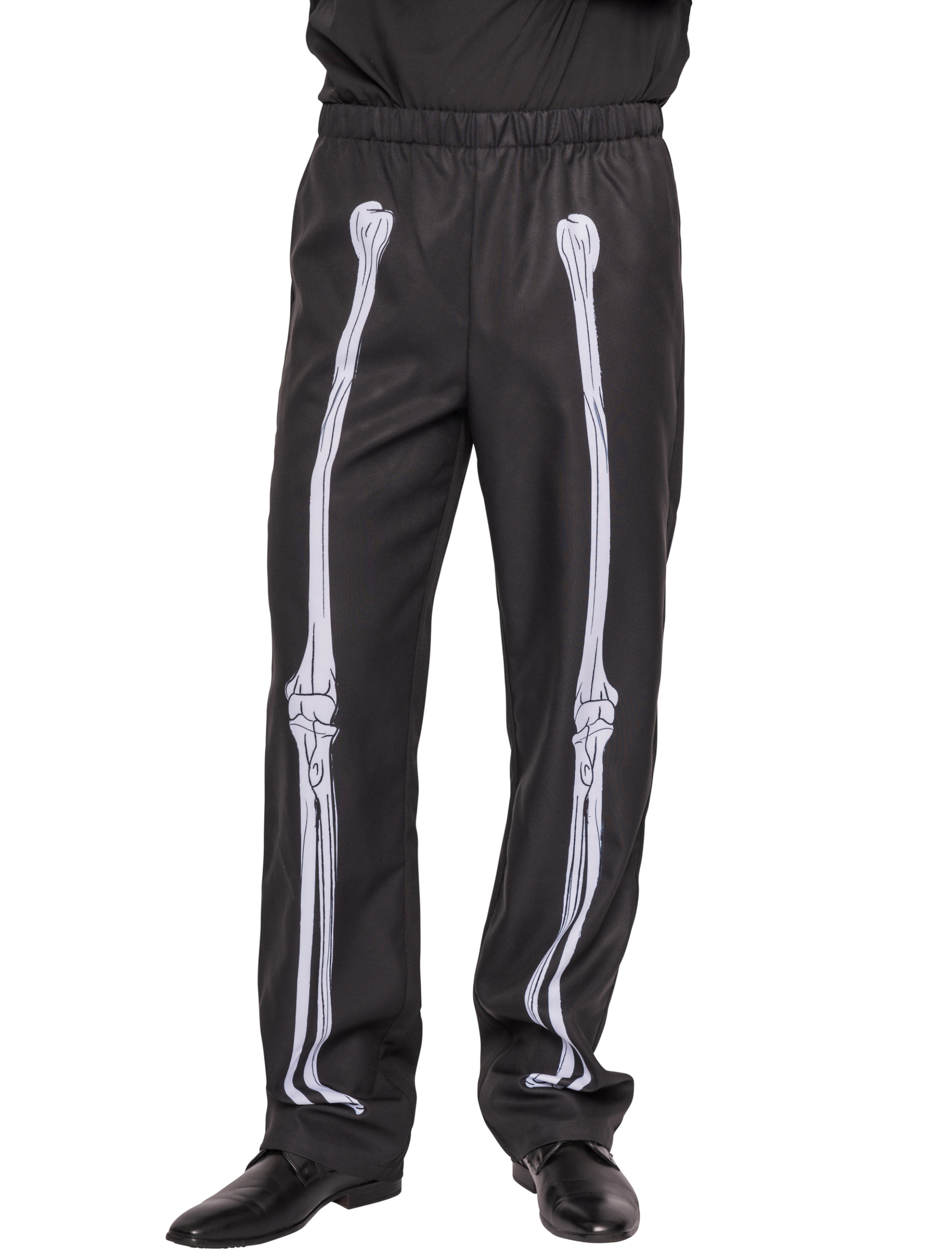 Hose mit Knochen Herren schwarz 2XL