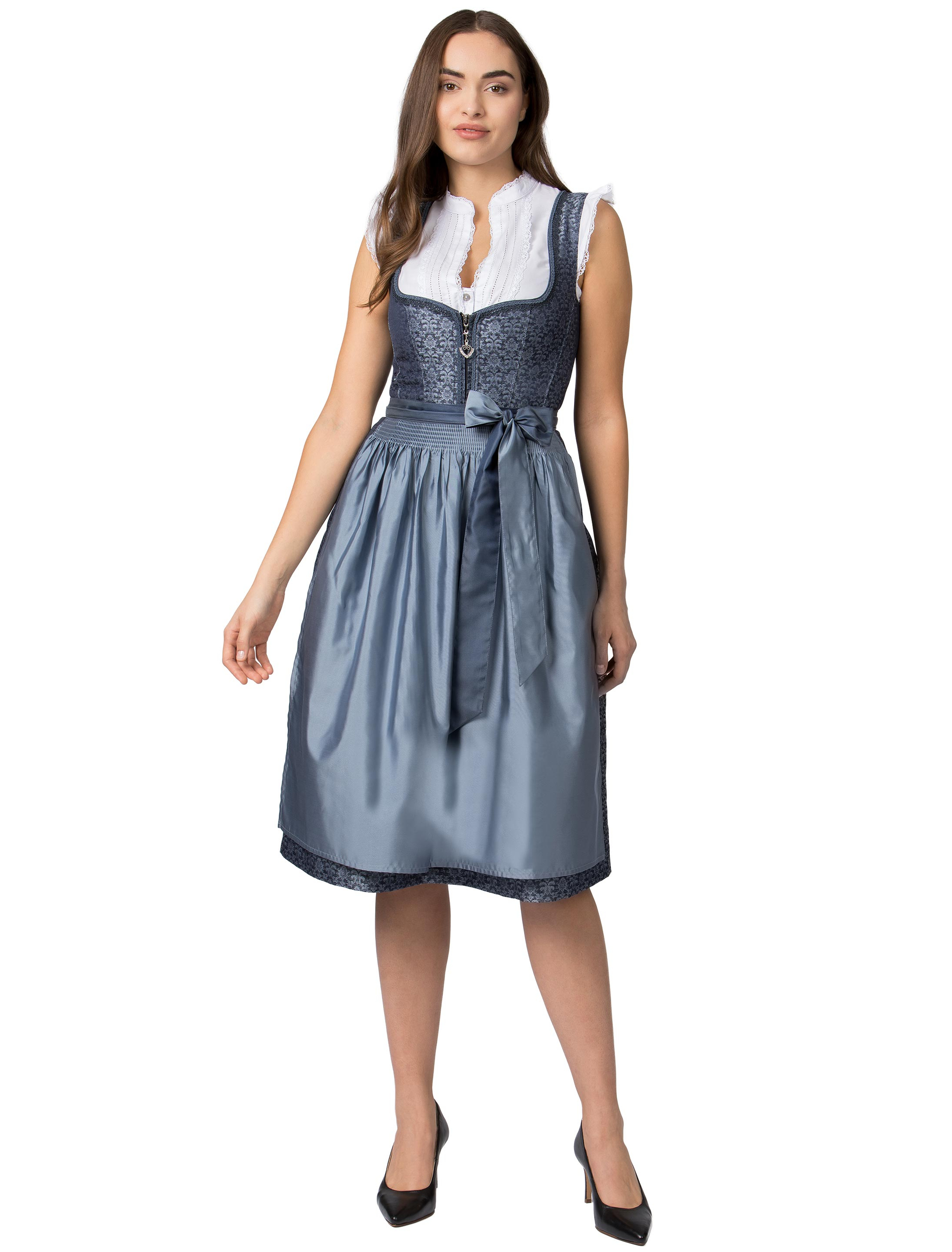 Dirndl Merrit Damen blau 44