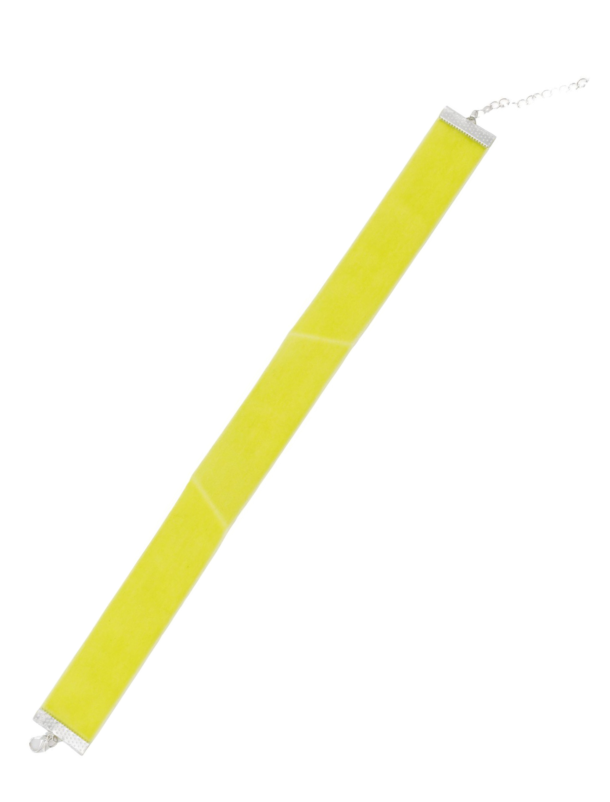 Kostümzubehör Halskette Choker Samt Damen grün