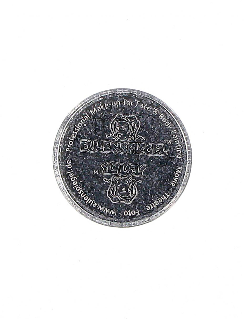 Glitzer 6g gunmetal Schminke für Karneval & Fasching