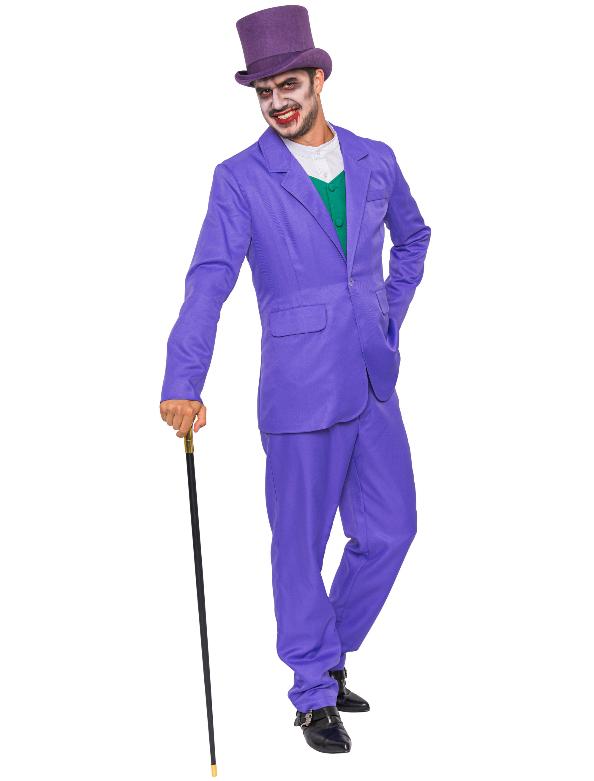 Anzug 2-tlg. Herren violett L