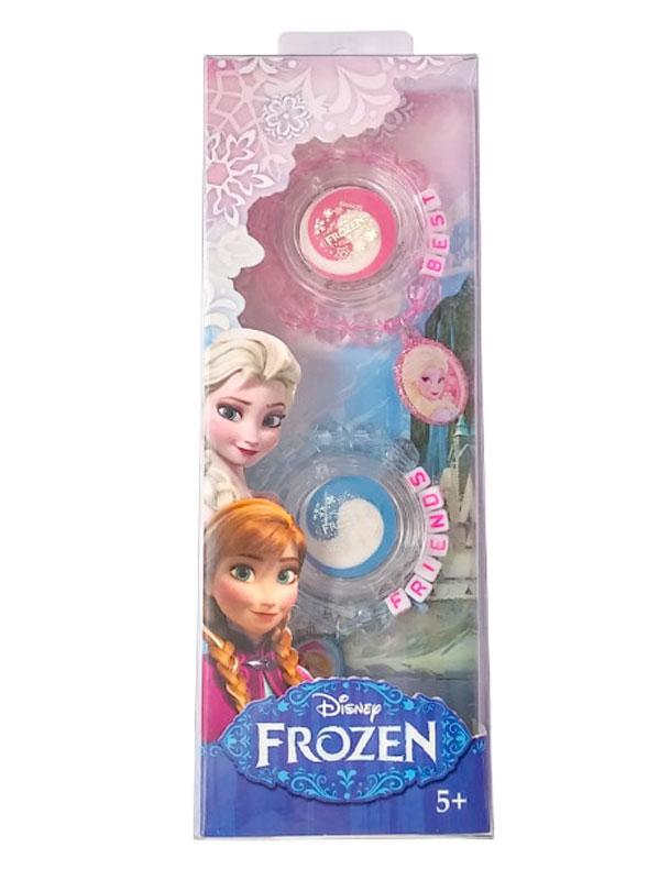 Make-up Set mit Schmuck Frozen Kinder pink/blau Schminke für Karneval & Fasching
