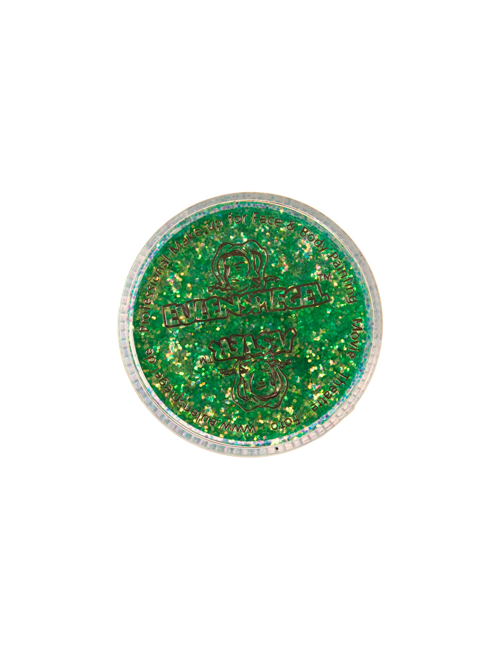 Glitzer 6g frosted green Schminke für Karneval & Fasching