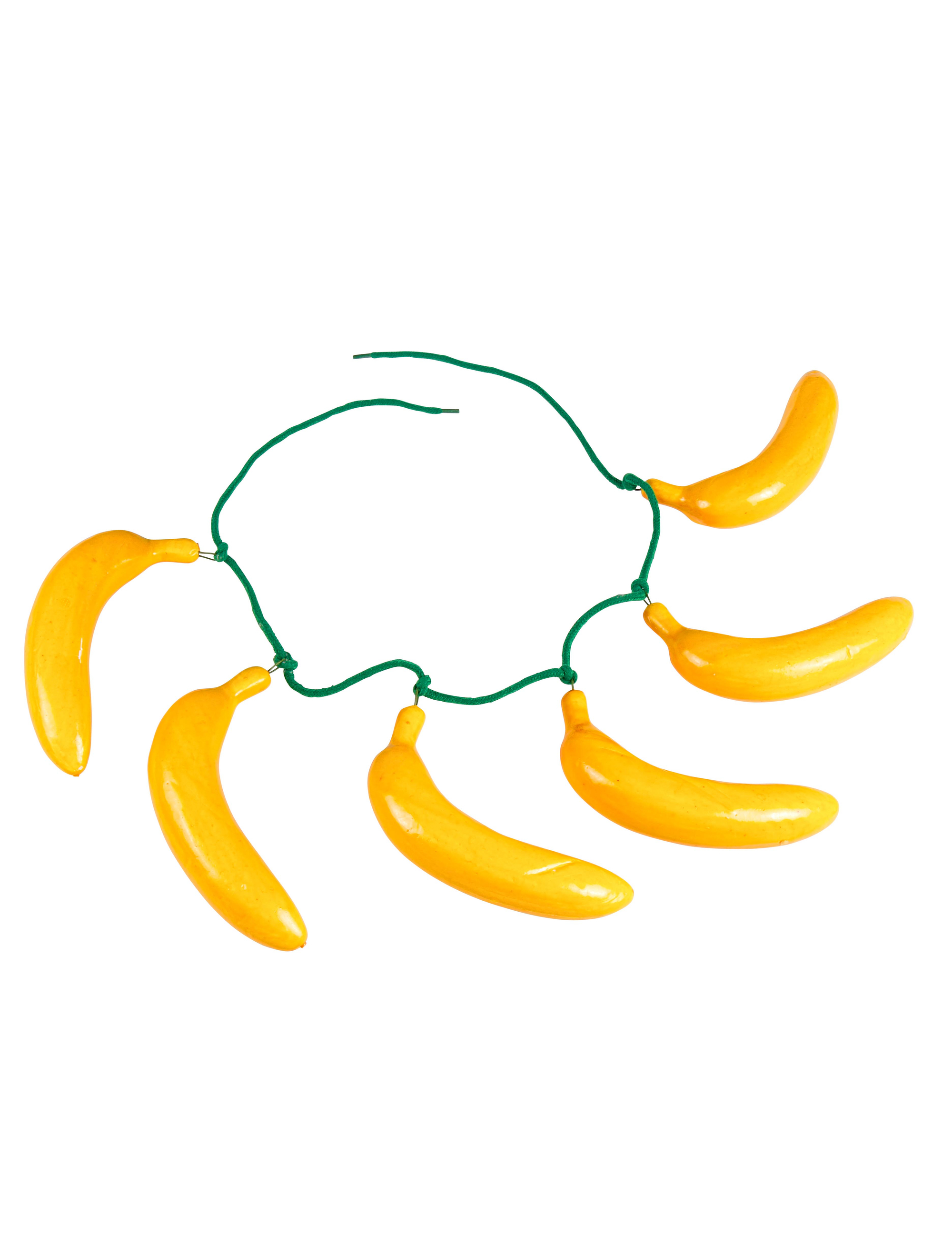 Kostümzubehör Gürtel mit Bananen Farbe: gelb