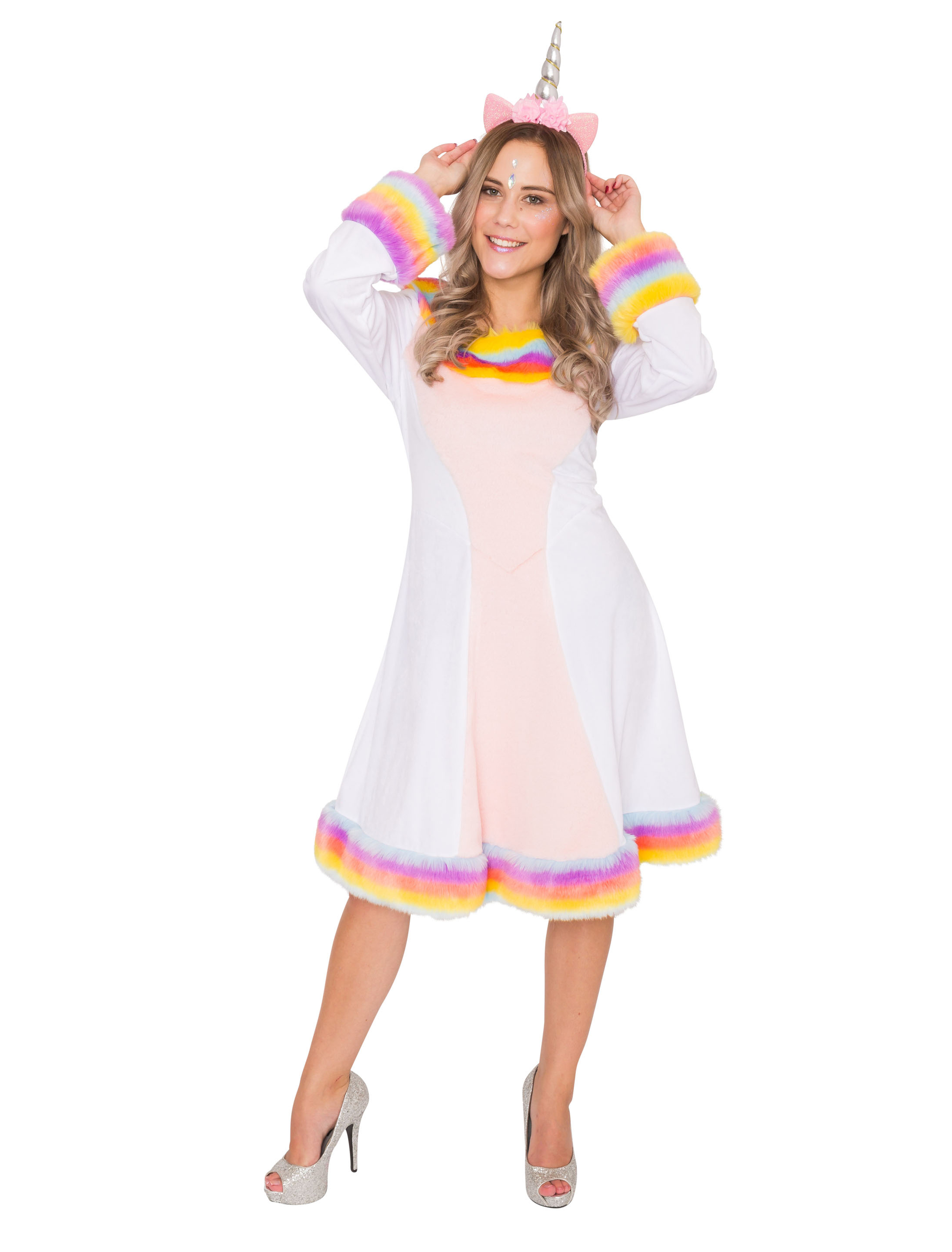 Kleid Einhorn XXL Farbe: