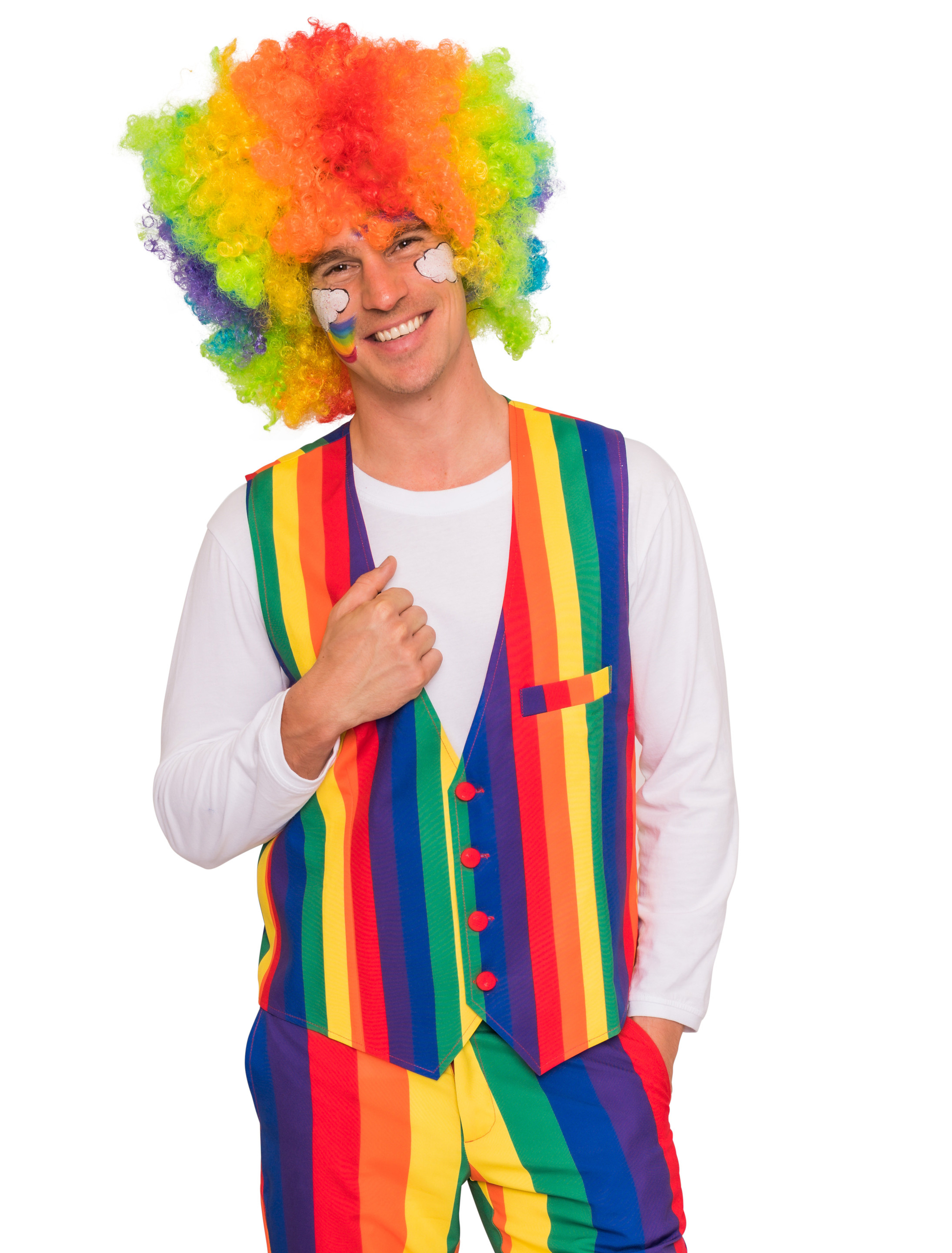 Weste Herren rainbow 2XL/3XL