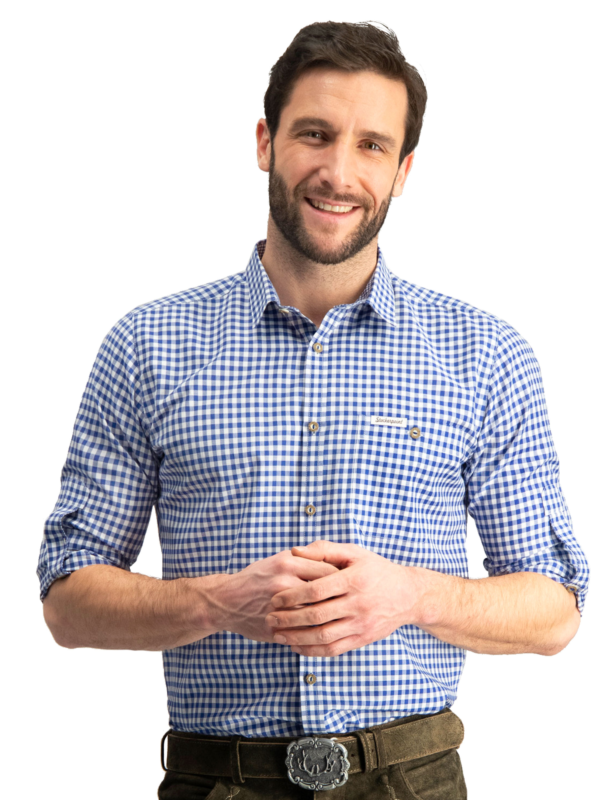 Hemd Campos Herren blau 5XL