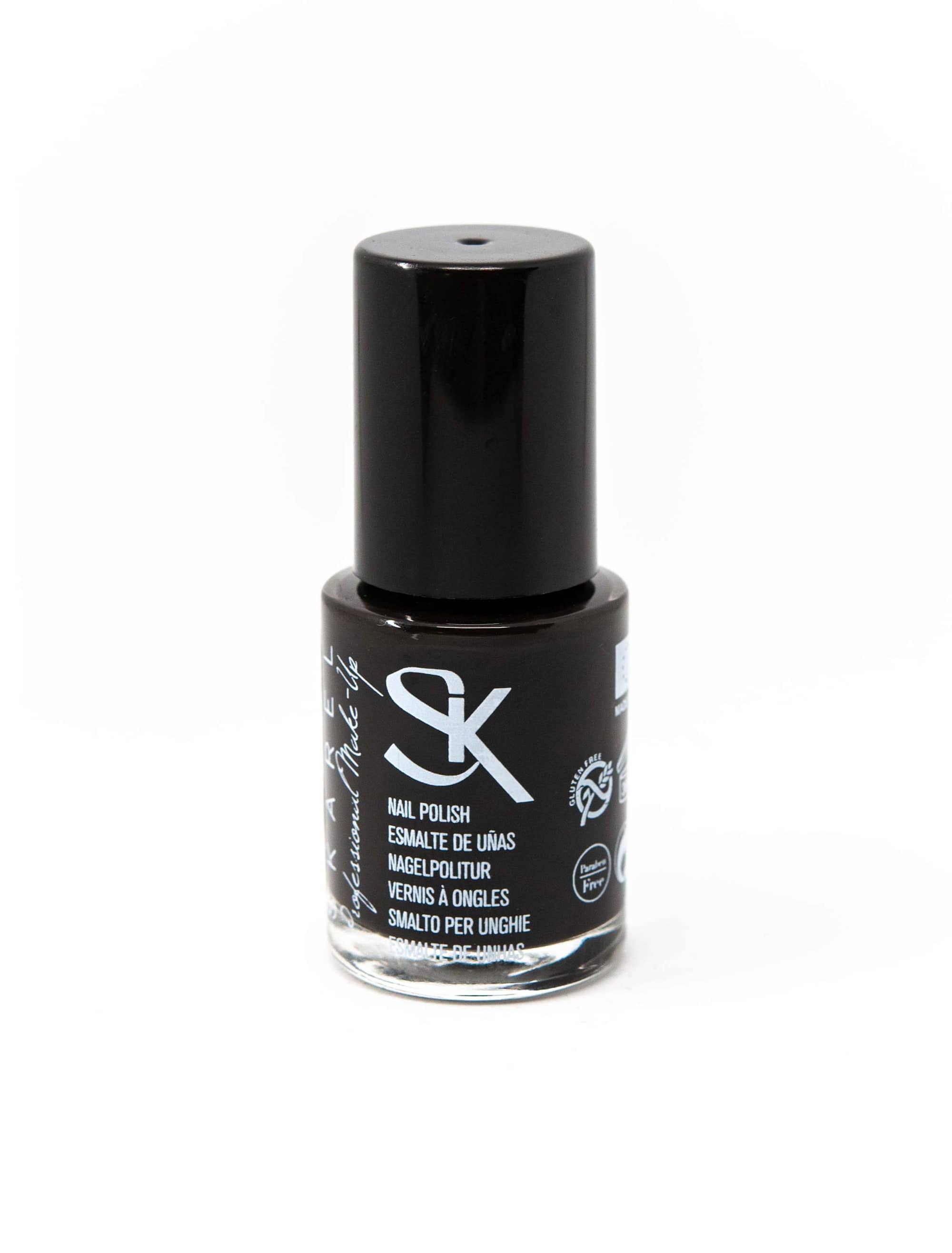 Nagellack Color 10ml schwarz Schminke für Karneval & Fasching