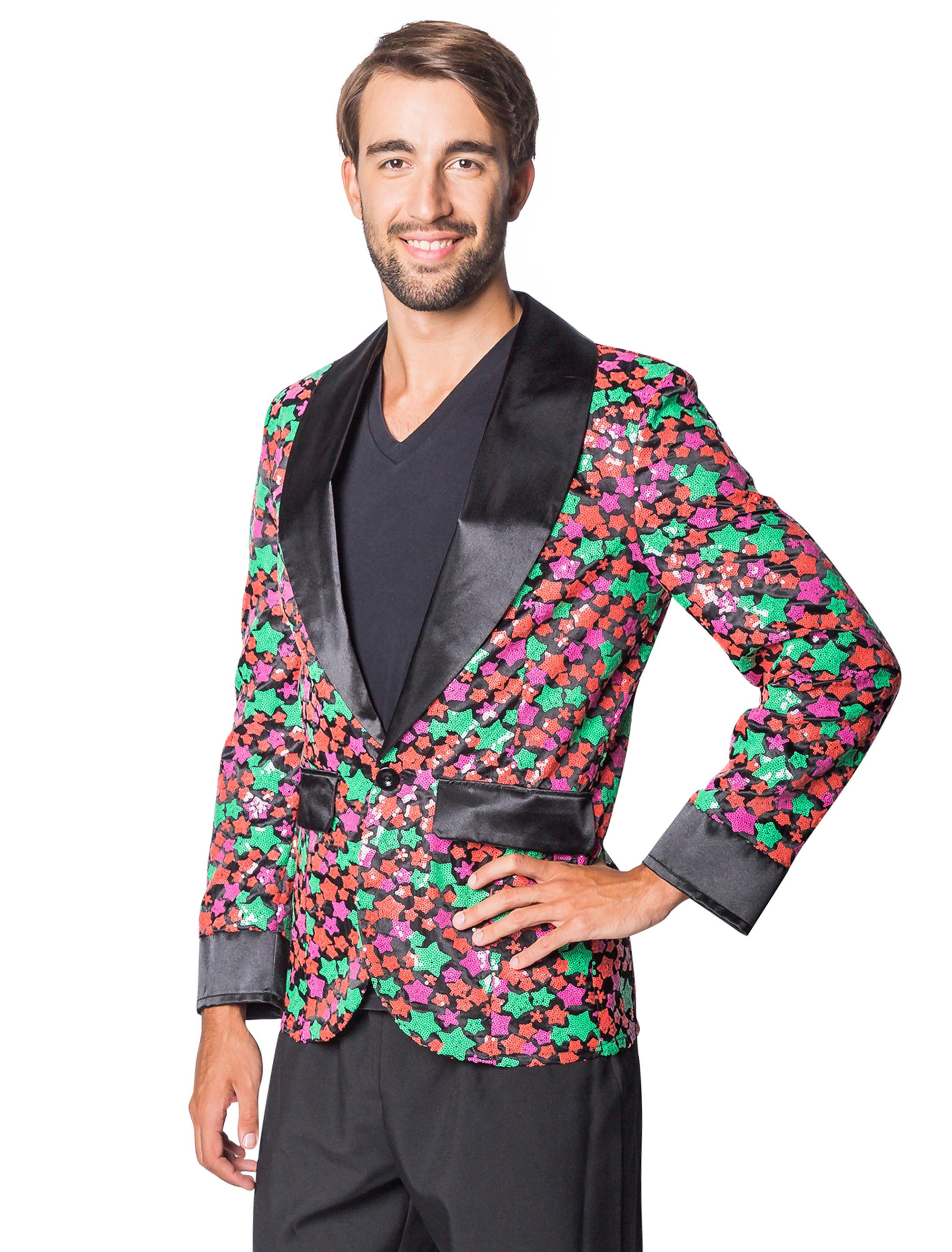 Showfrack Star Herren bunt 2XL Farbe: bunt
