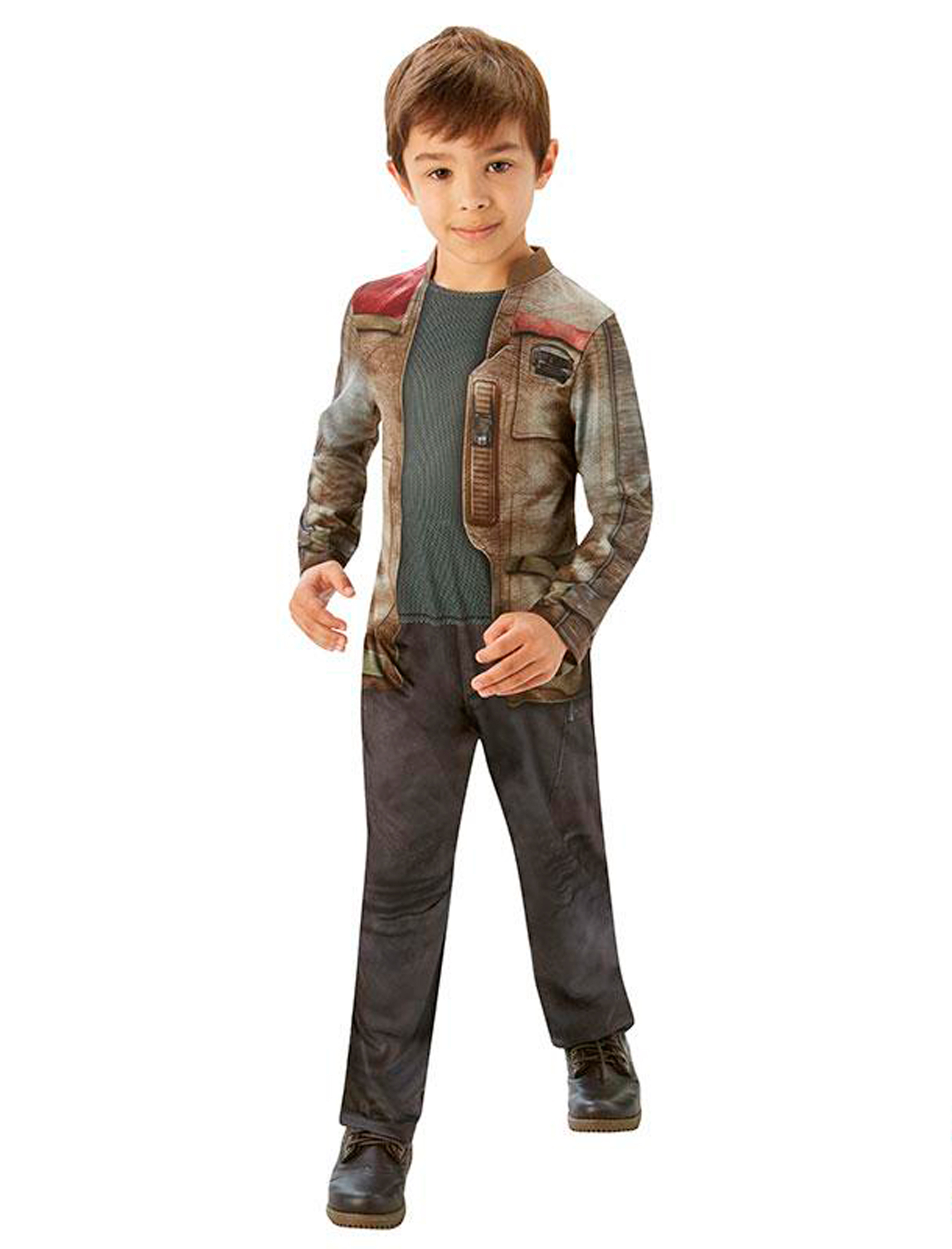 Overall Finn Star Wars VII Kinder Jungen rot/schwarz M