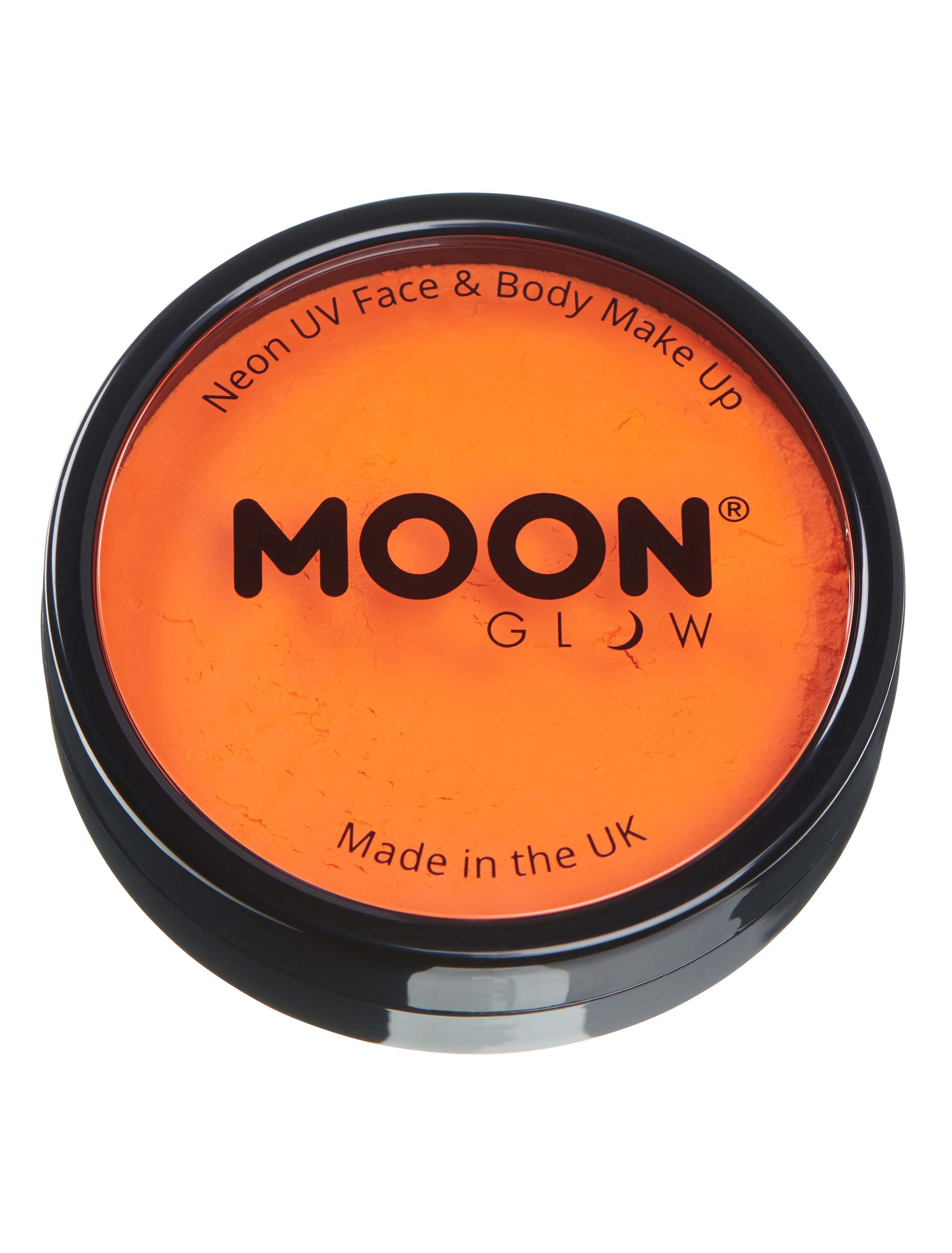 Aqua-Schminke Neon UV 36g neonorange Schminke für Karneval & Fasching