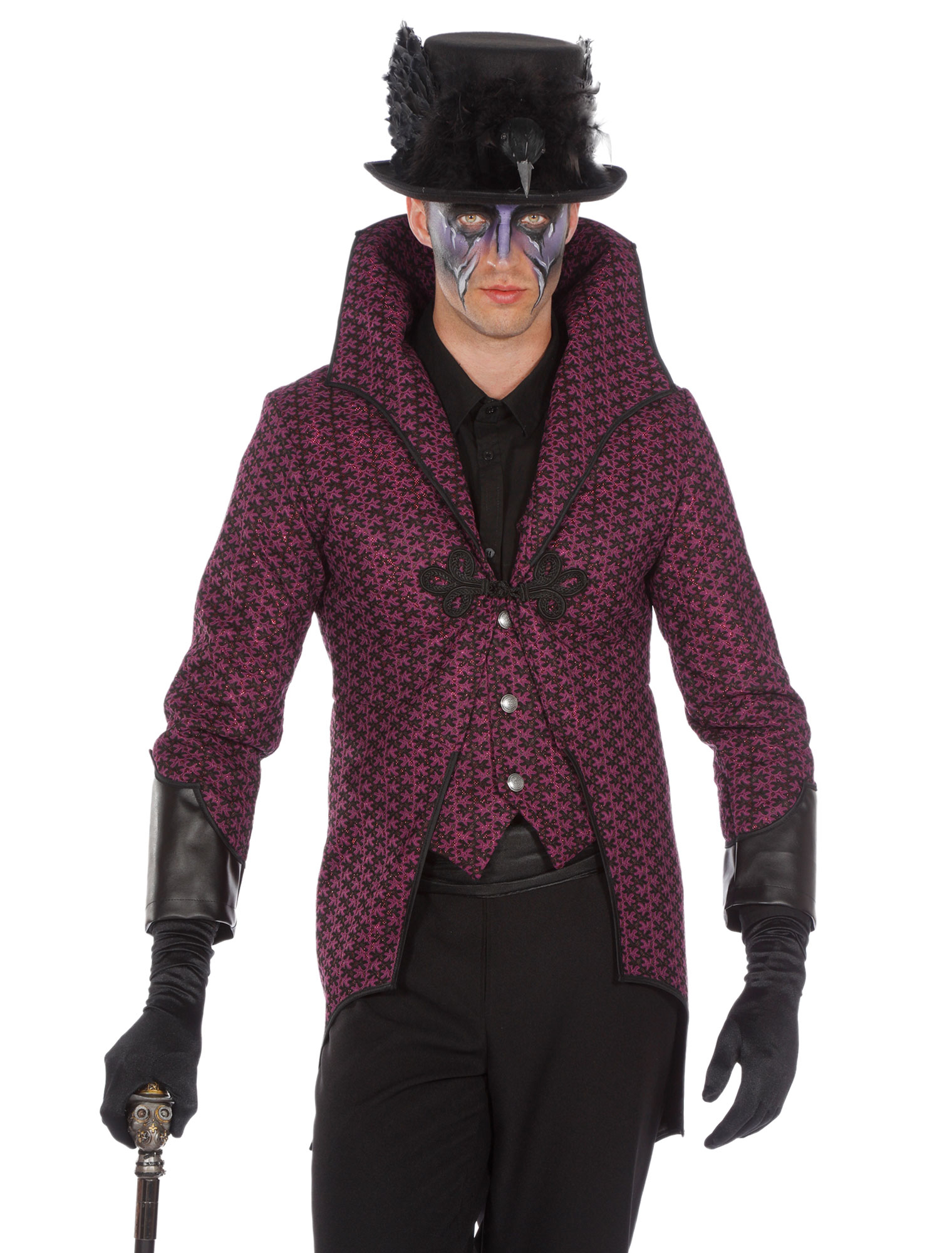 Jacke Teufel Herren schwarz/rot 48