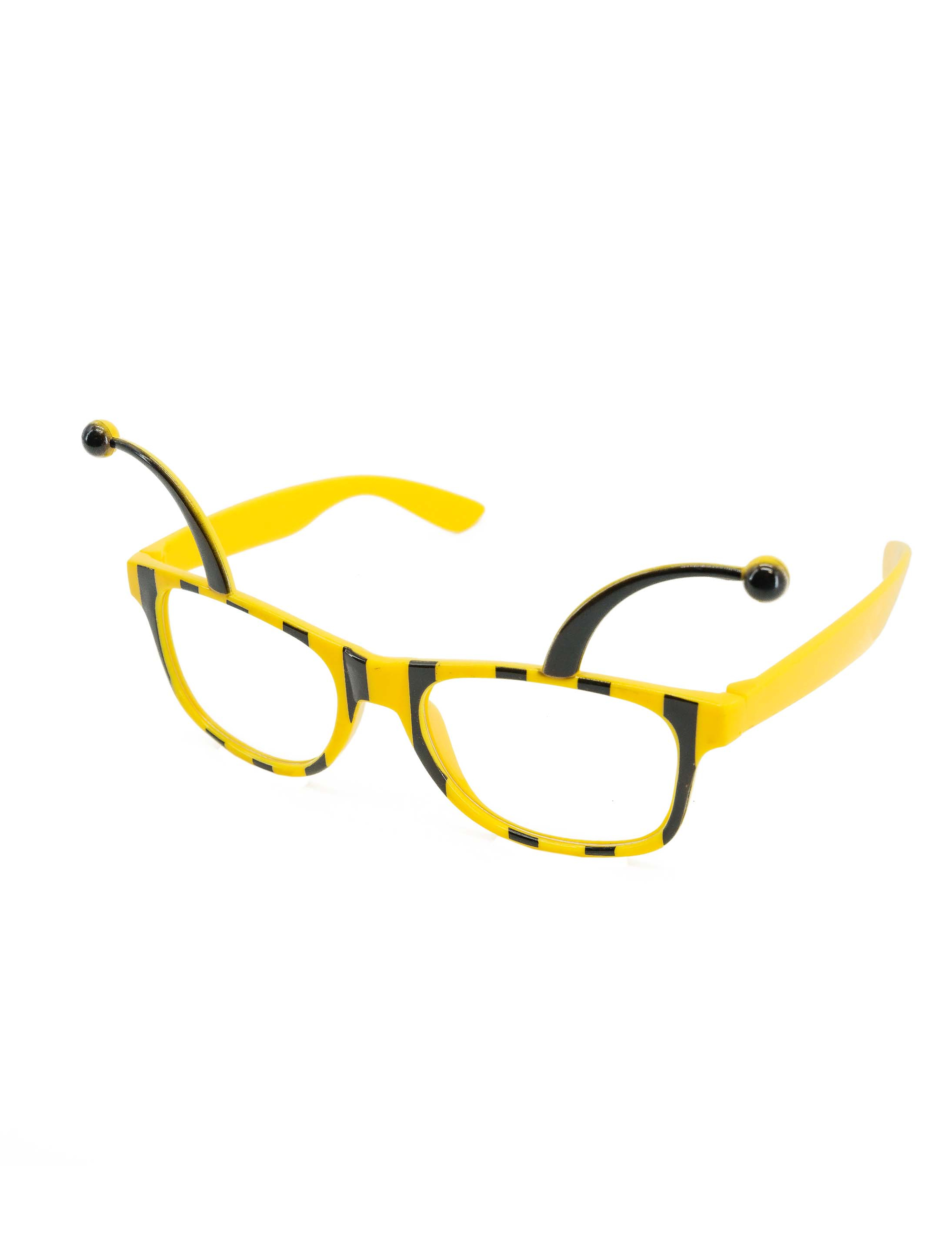 Kostümzubehör Brille Biene Farbe: gelb