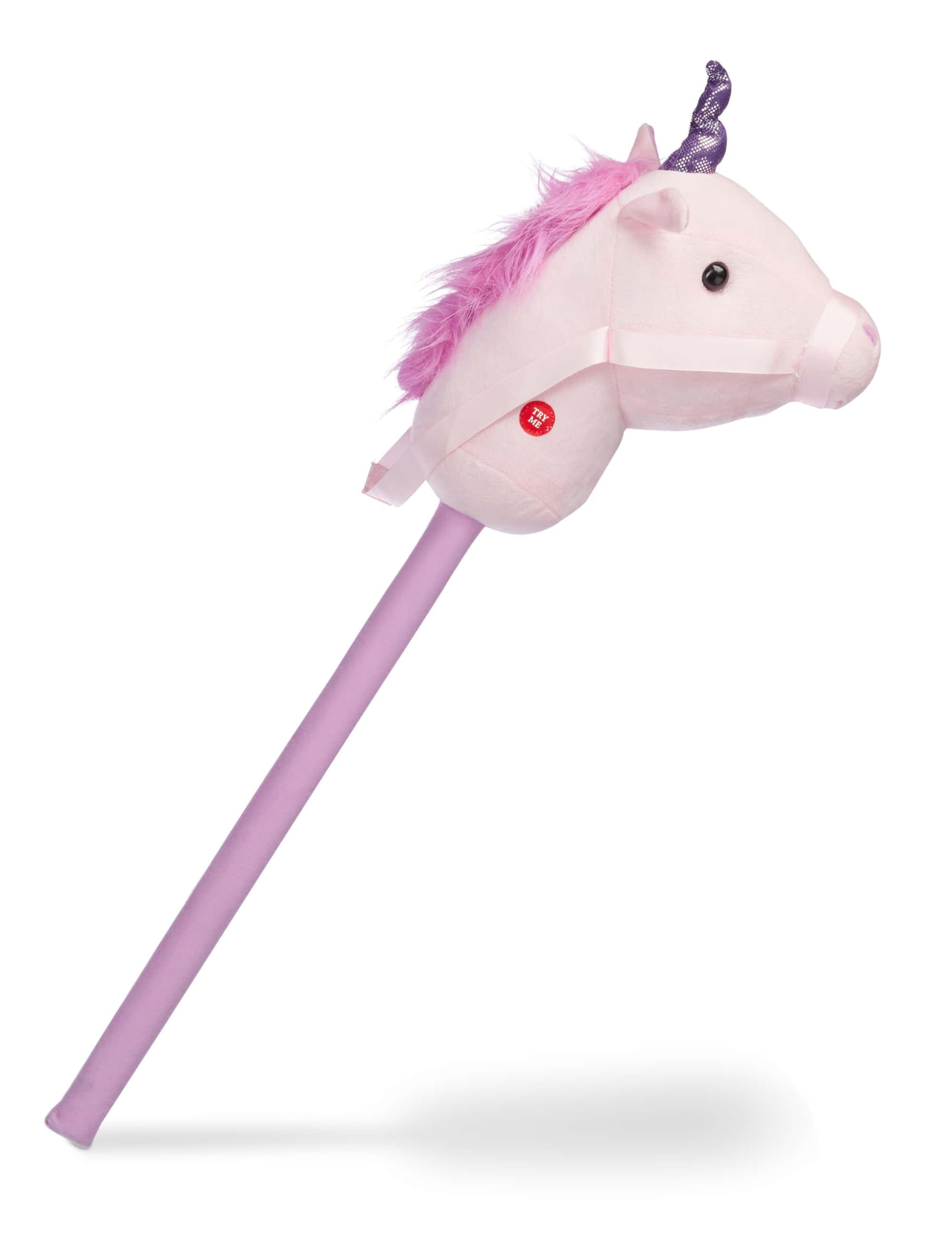 Kostümzubehör Steckeneinhorn mit Sound Farbe: pink