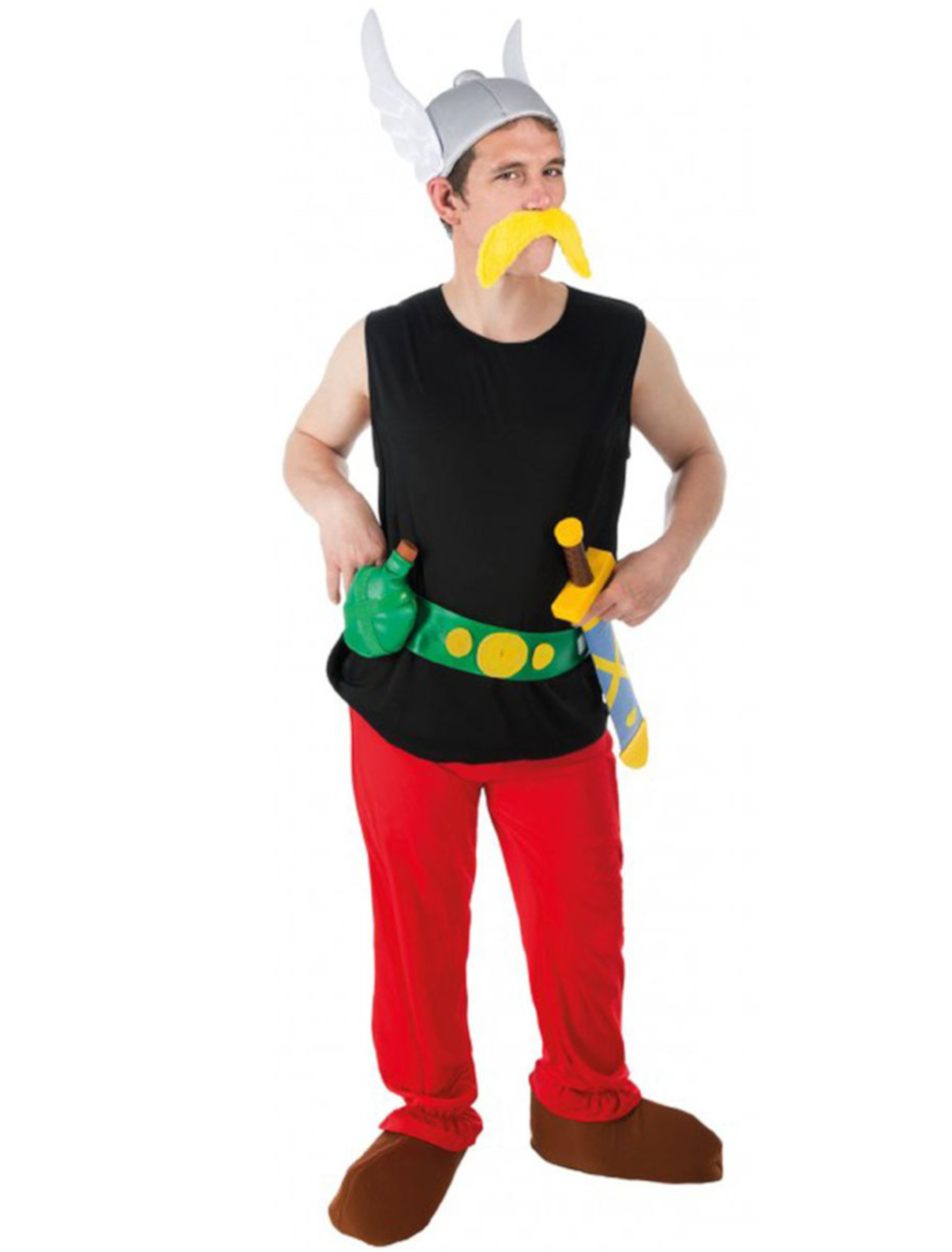 Asterix Erwachsene 8-tlg. Herren bunt L Farbe: bunt