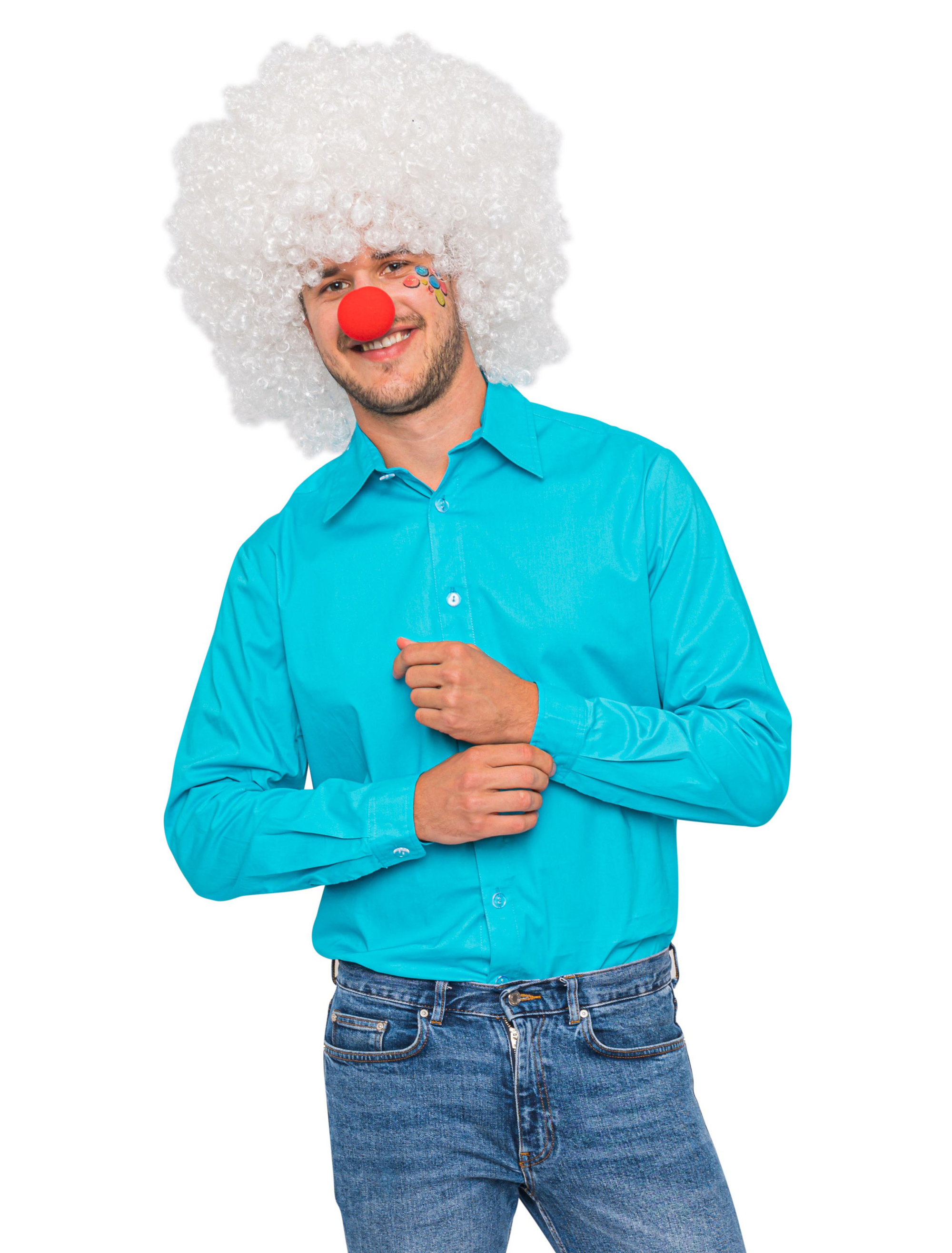 Hemd Herren türkis 4XL