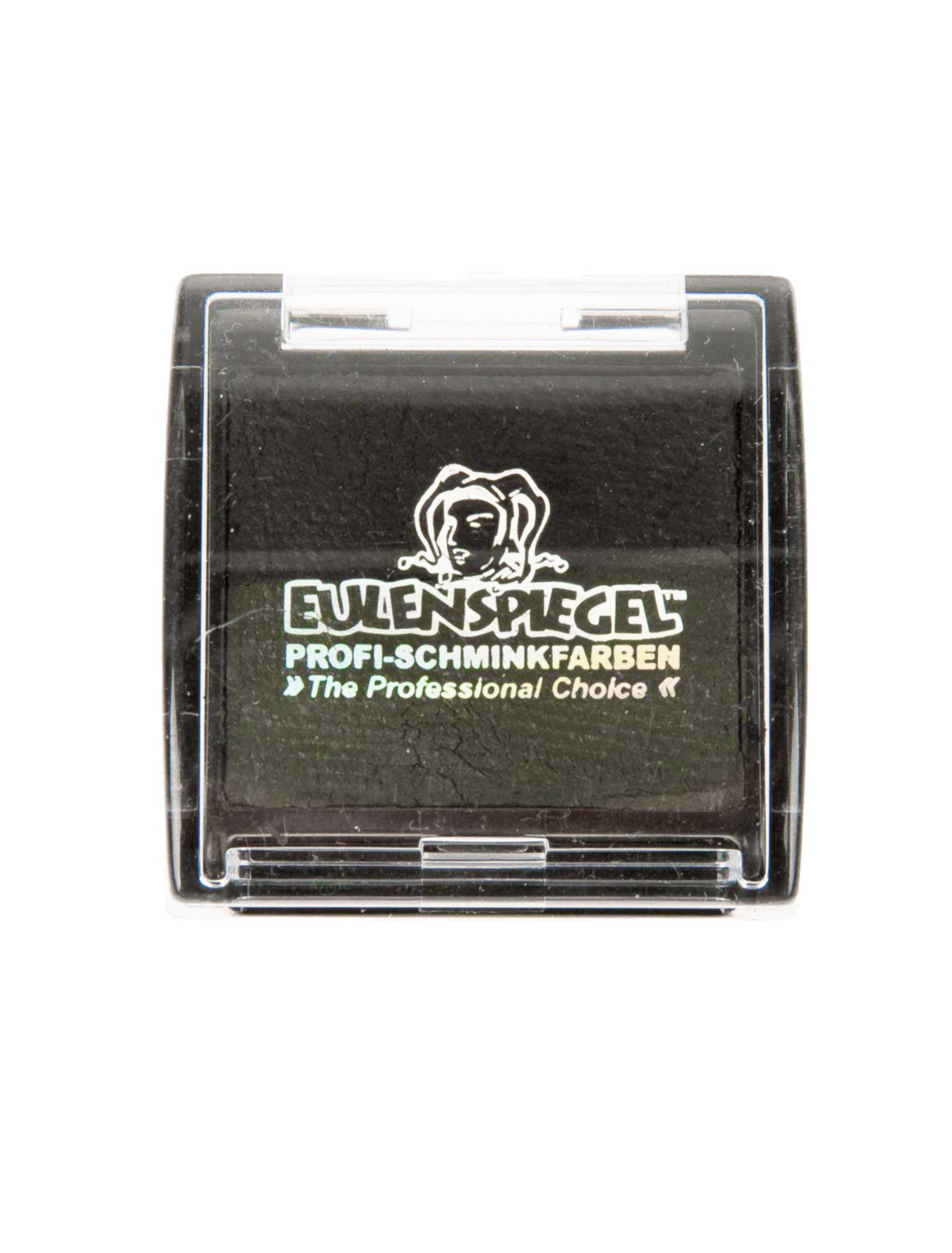 Water Make-Up split cake tarnfarben 6ml Schminke für Karneval & Fasching Farbe: grün/schwarz