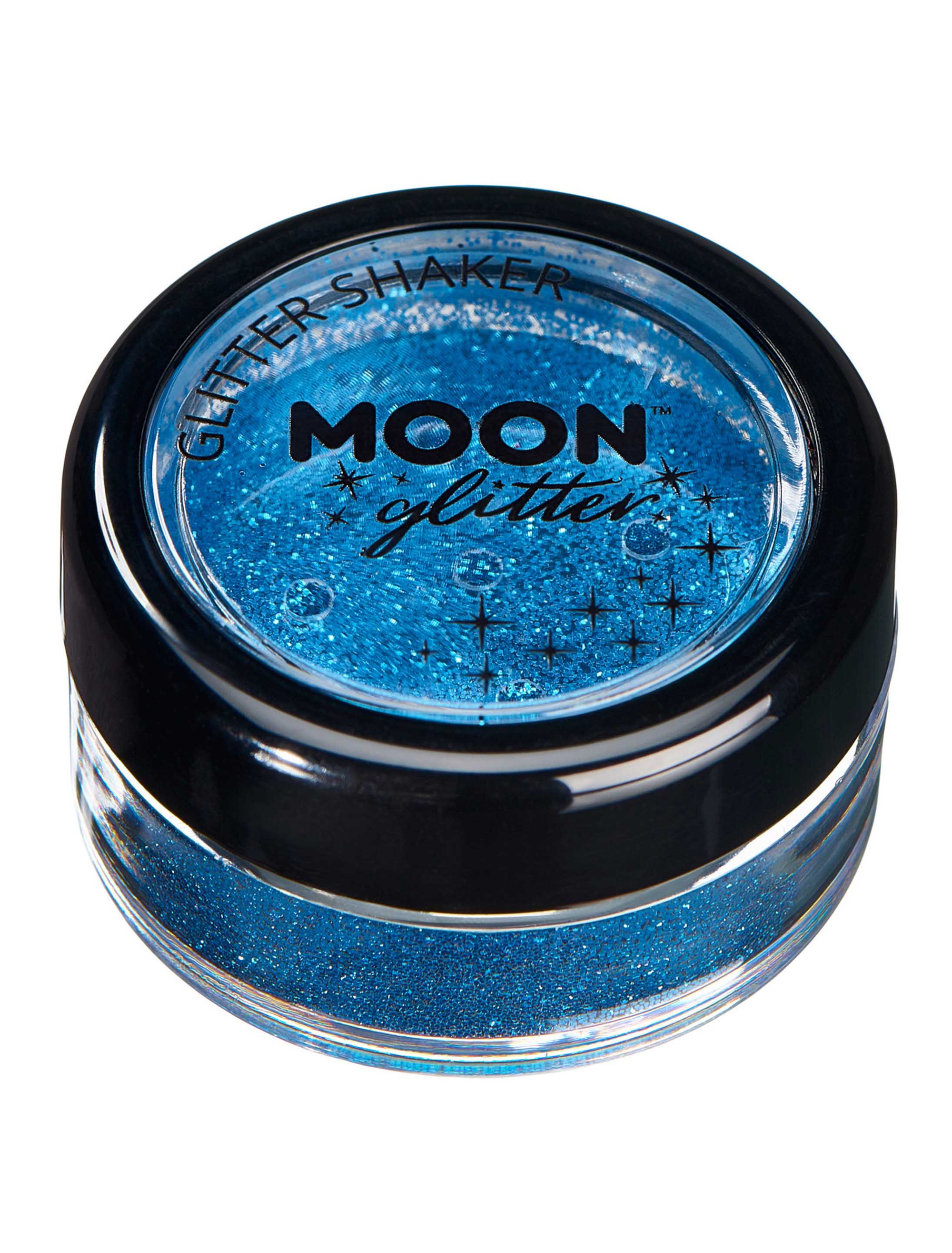 Glitzer Shaker Classic 5g blau Schminke für Karneval & Fasching