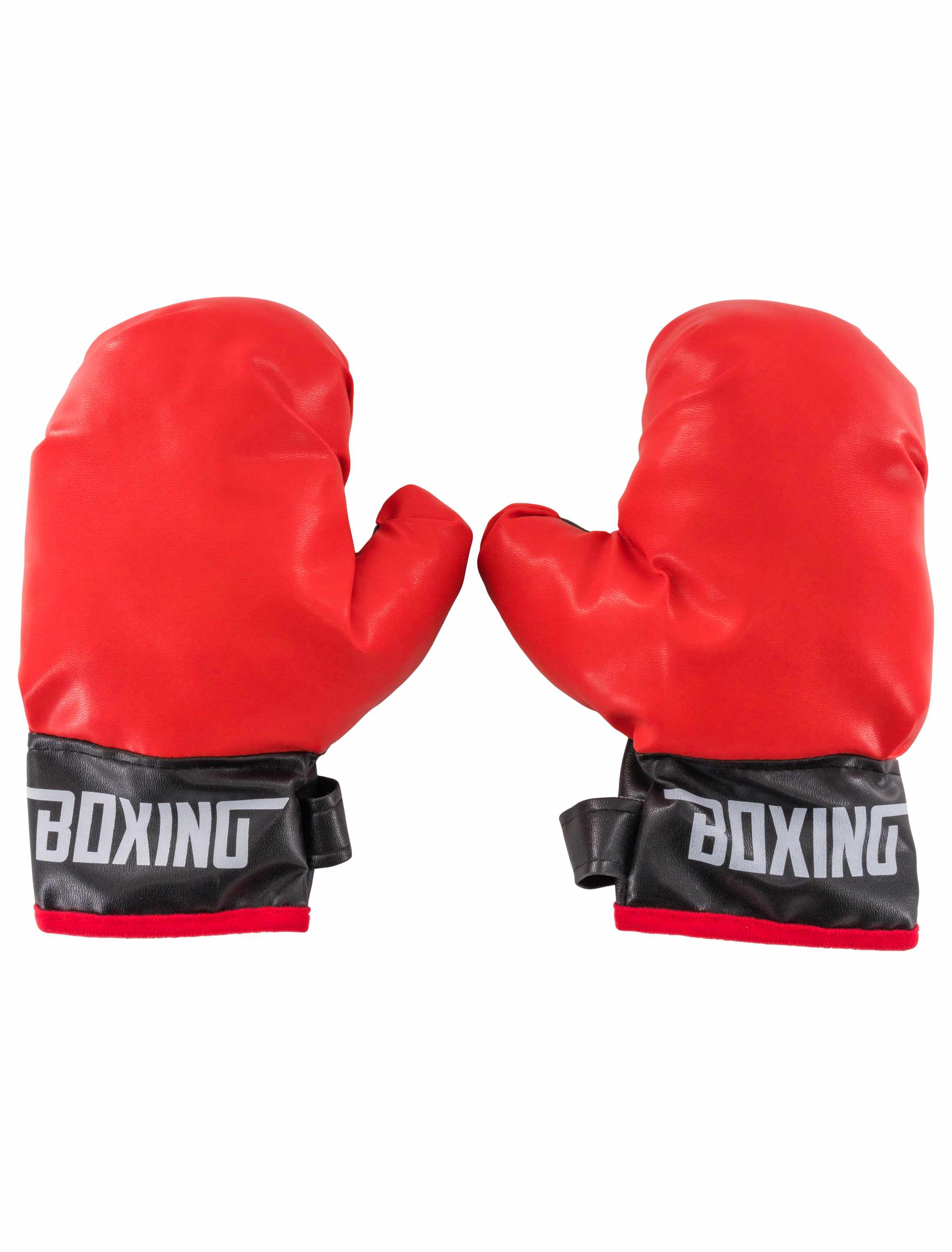 Kostümzubehör Boxhandschuhe Kinder rot