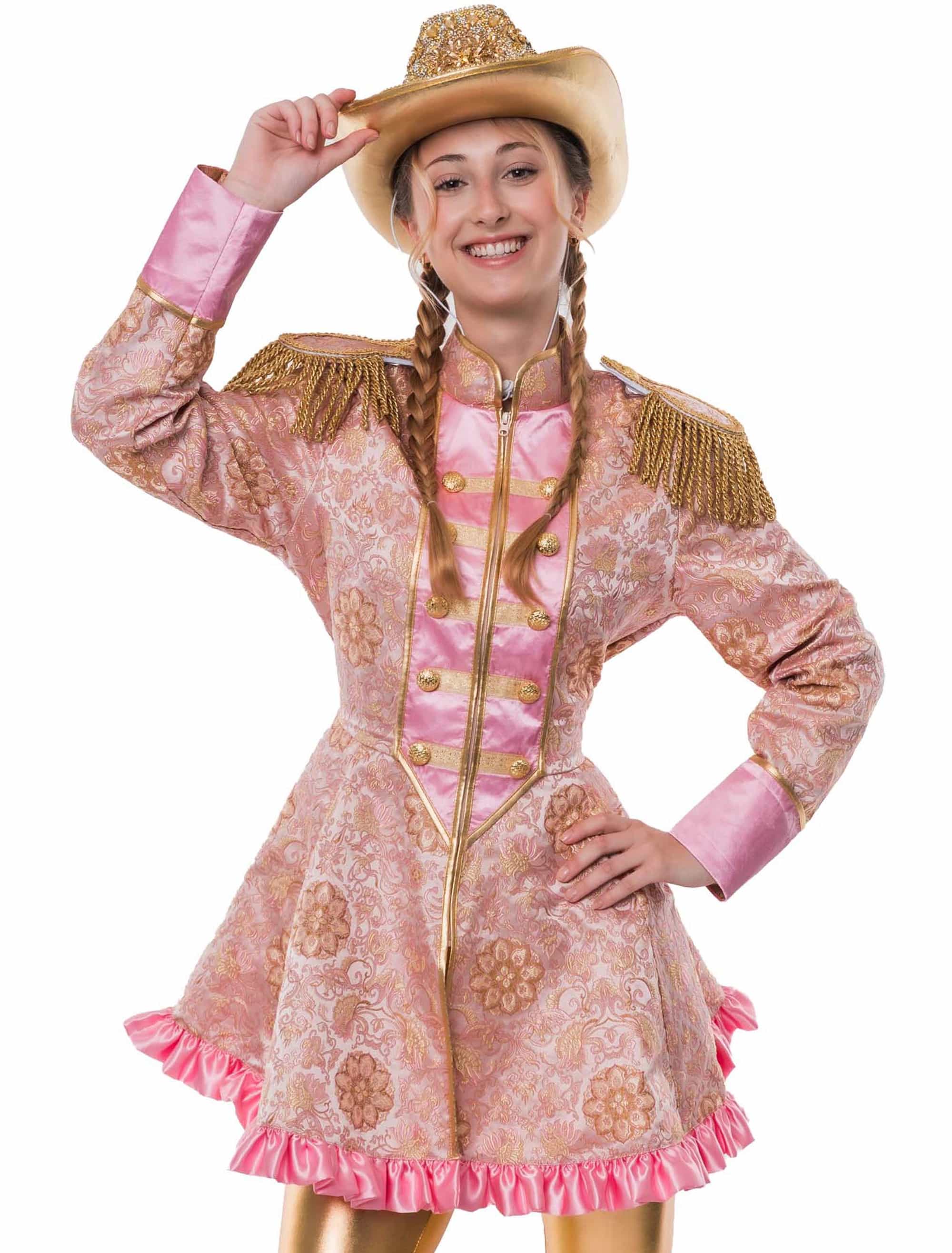 Mantel Brokat Damen rosa 3XL