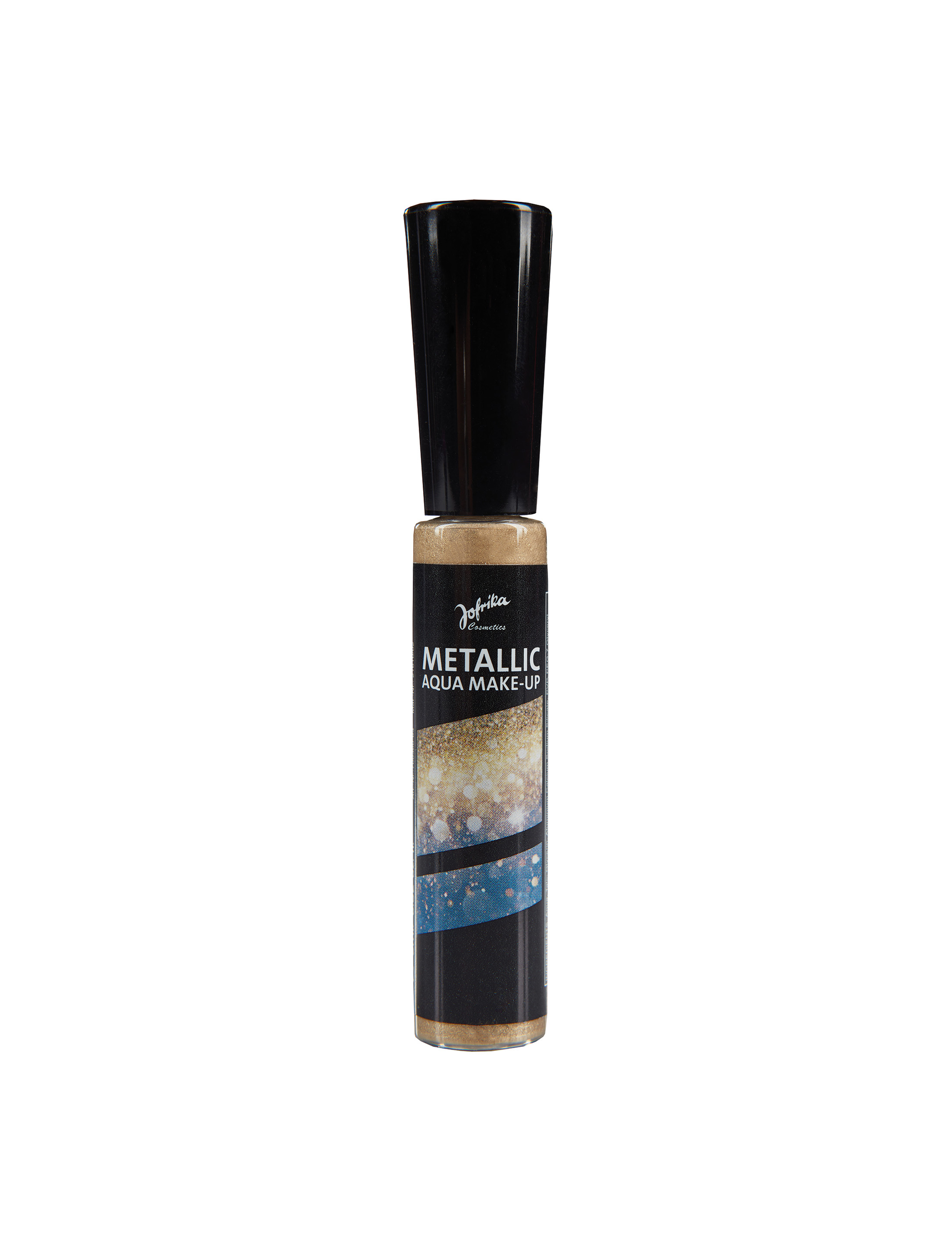 Aqua-Make-up 9ml metallic gold Schminke für Karneval & Fasching