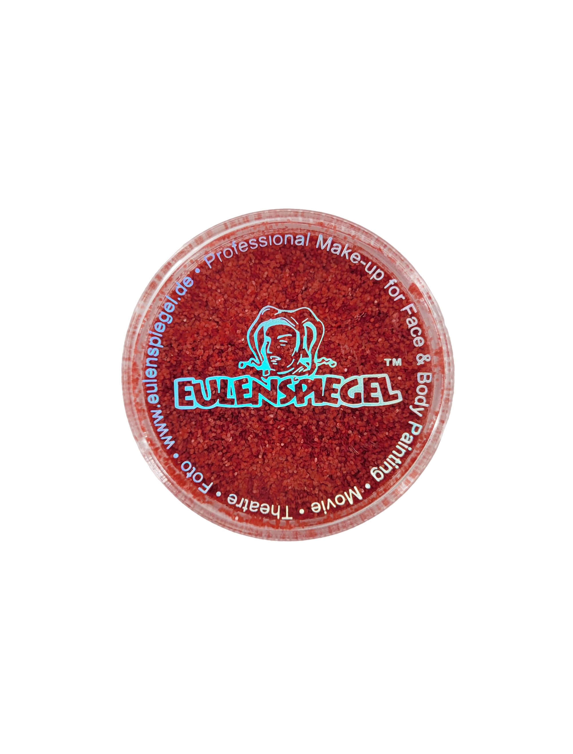 Glitzer 6g rubinrot Schminke für Karneval & Fasching