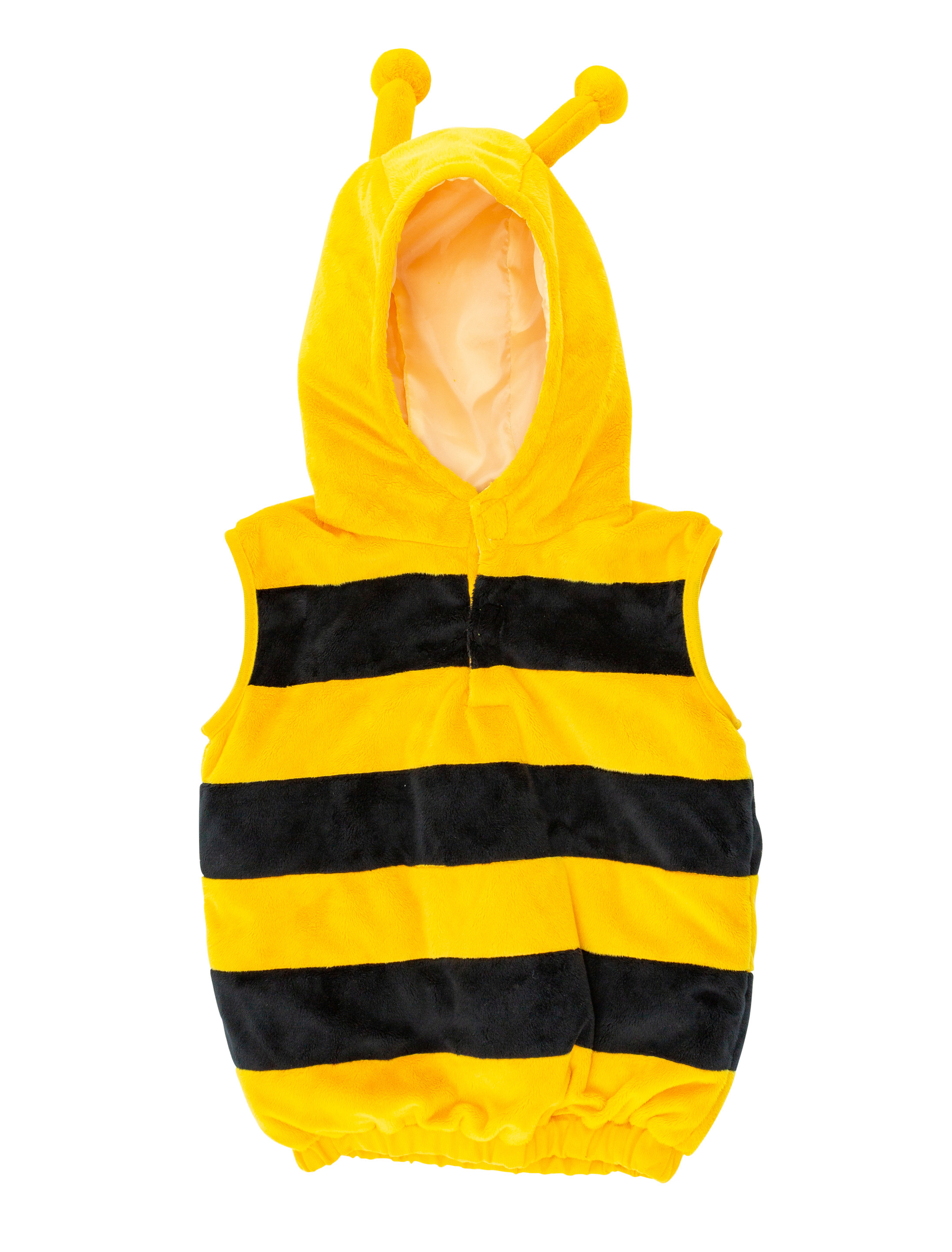 Body Plüsch Biene schwarz/gelb 98-104