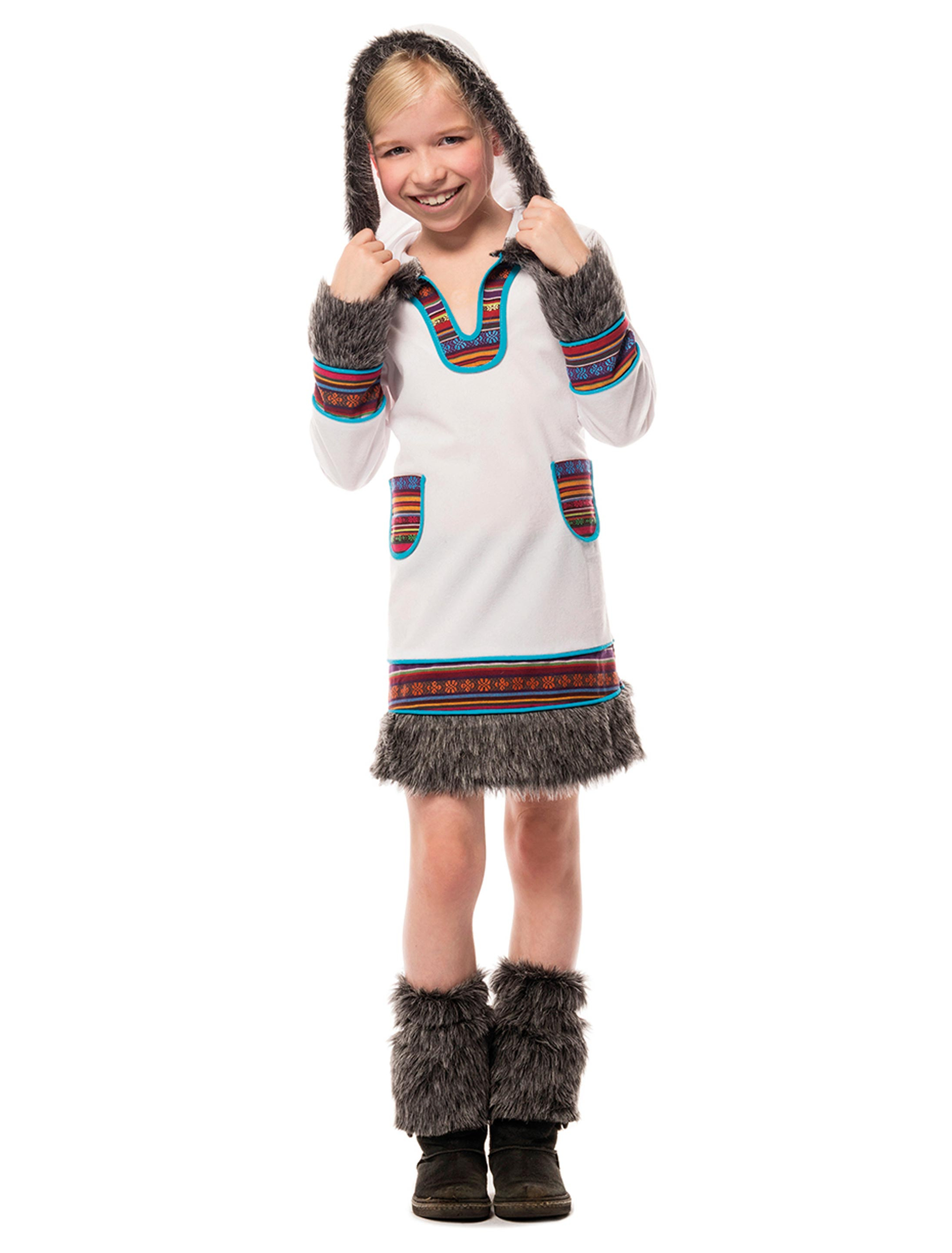 Kleid Polar Mädchen 2-tlg. Mädchen weiß
