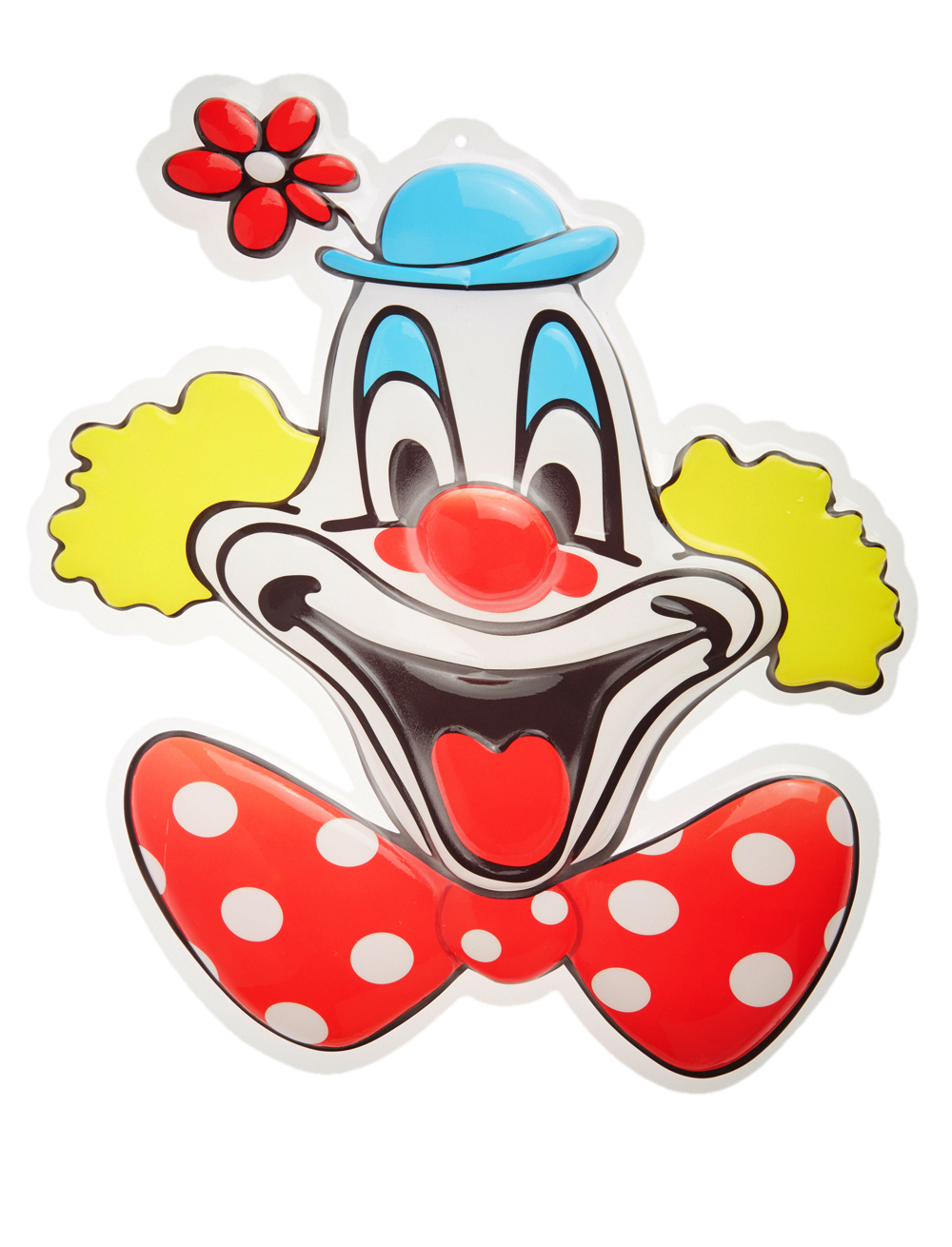 Wanddeko Deiters Clown 30cm Farbe: mehrfarbig