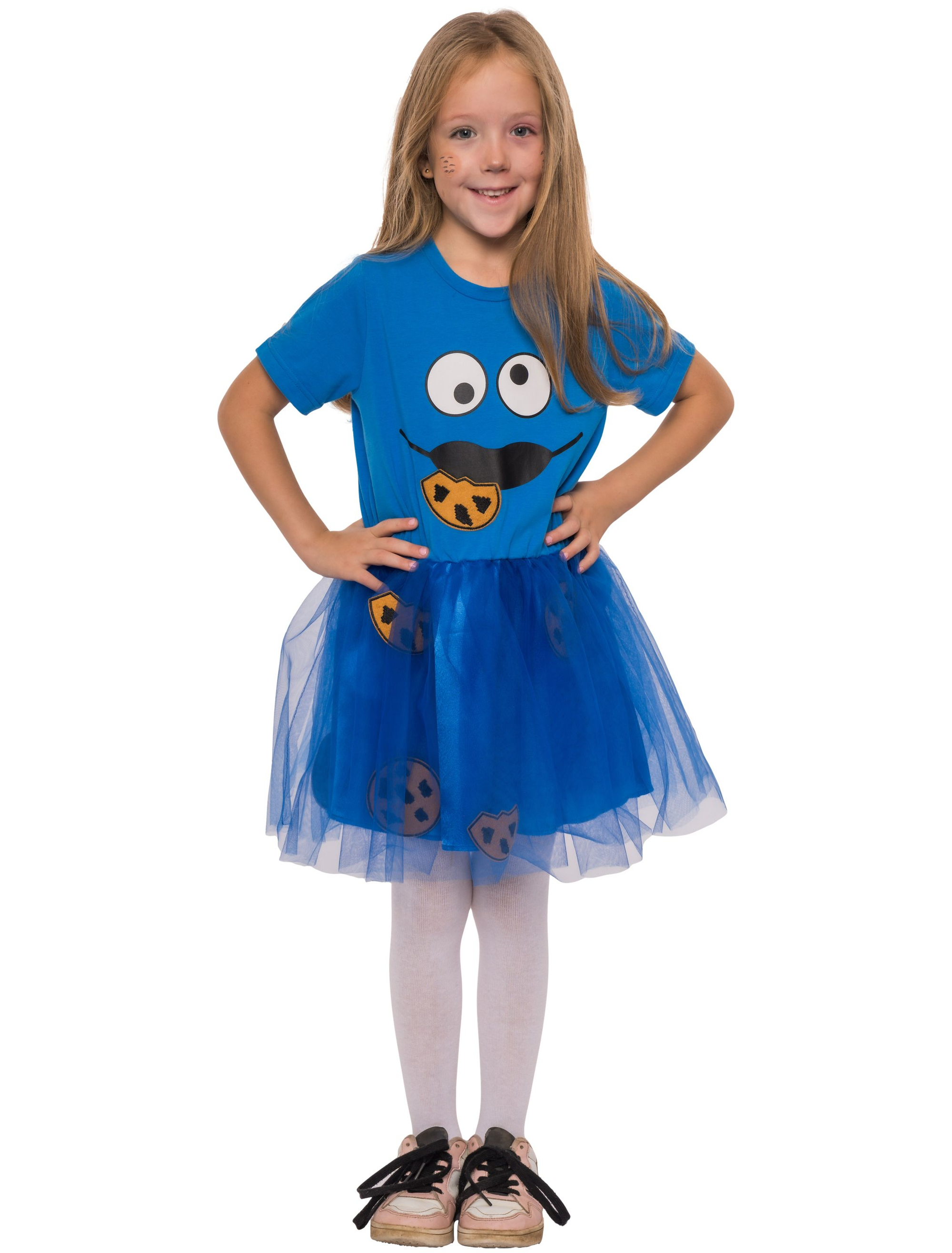 Kleid Krümelchen Mädchen blau 116/128