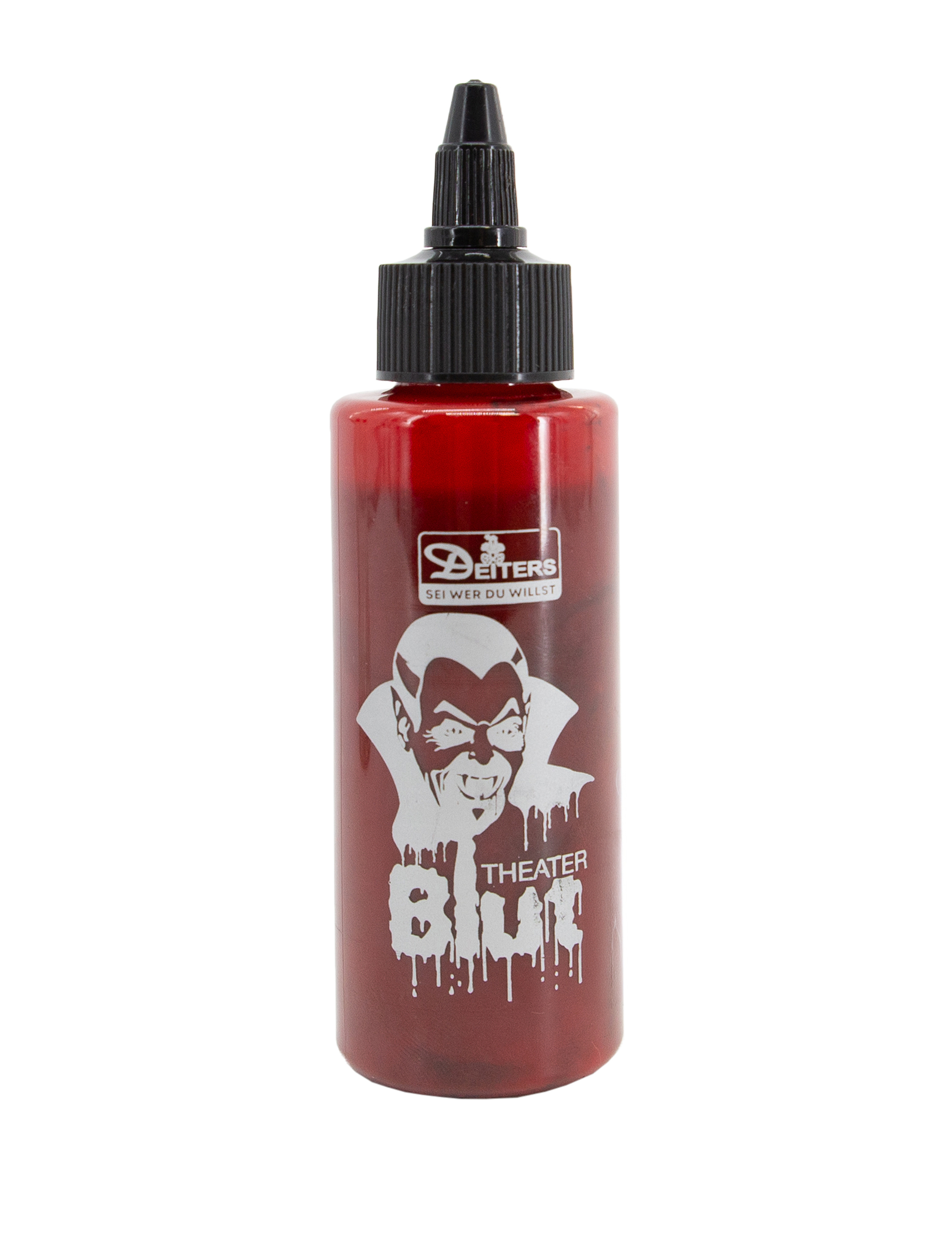 Kunstblut dunkel 100ml Schminke für Karneval & Fasching Farbe: rot