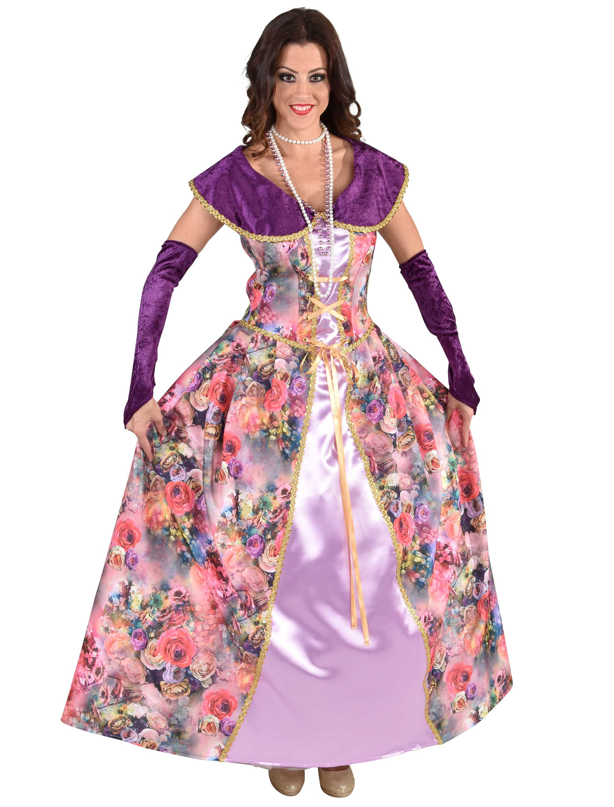 Kleid Marquise Rosen Damen bunt S Farbe: bunt