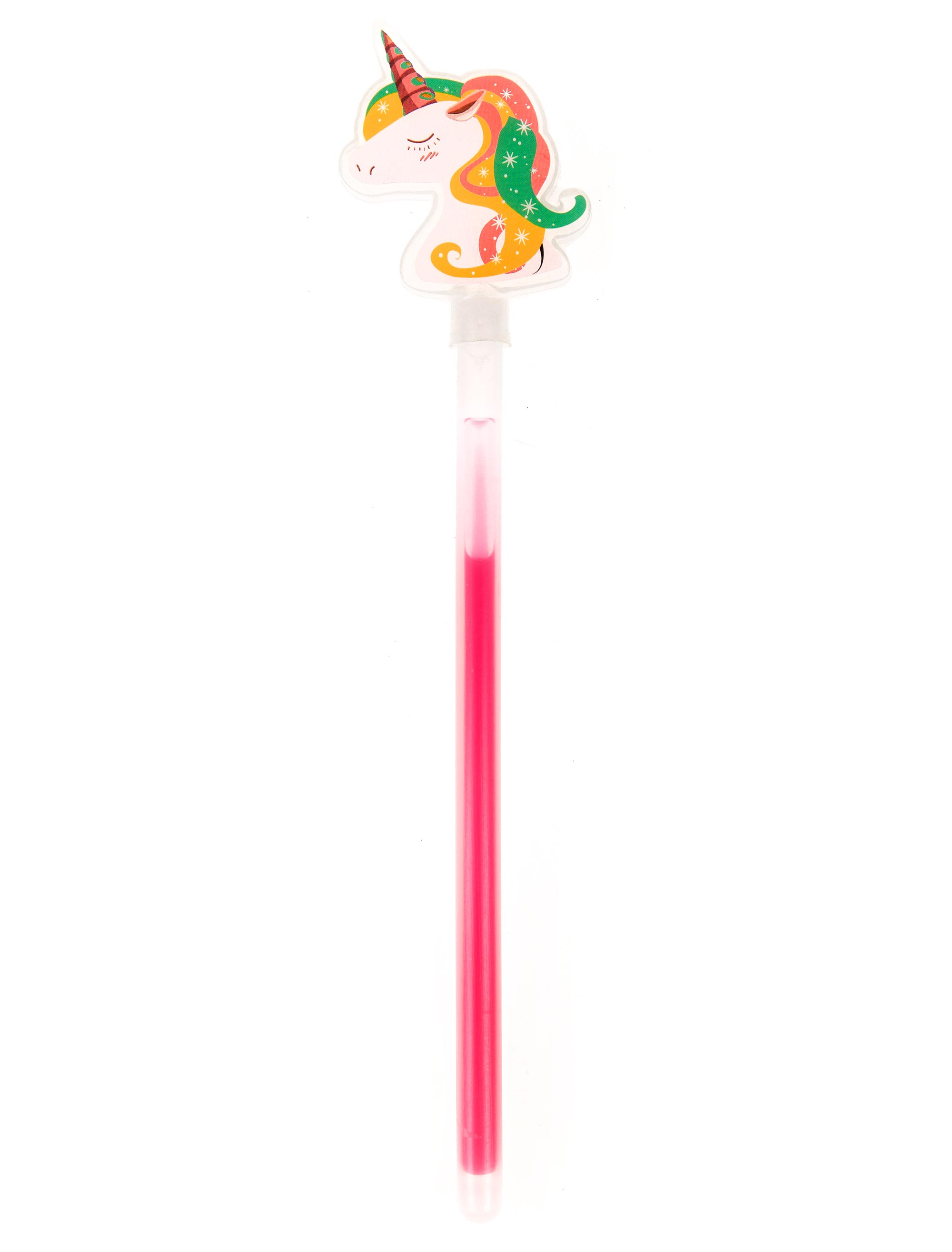 Kostümzubehör Zauberstab Einhorn pink