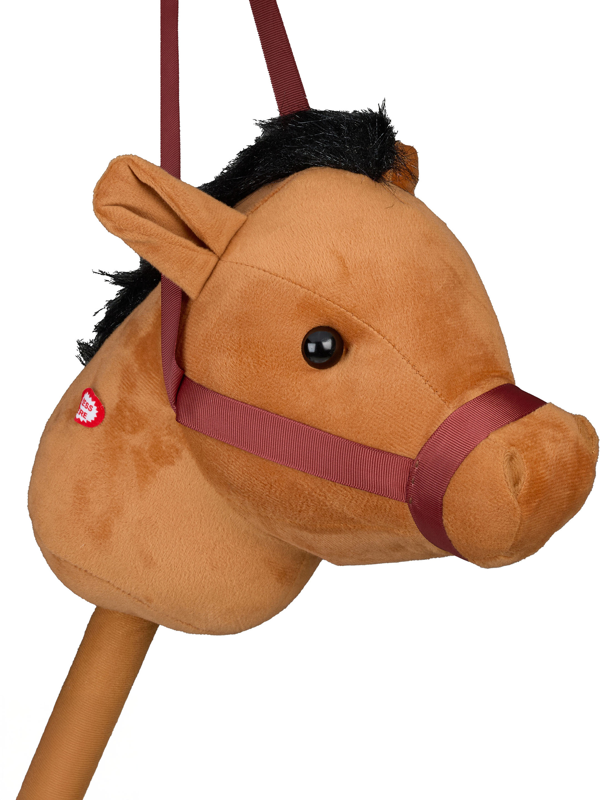 Kostümzubehör Steckenpferd mit Sound 68cm hellbraun