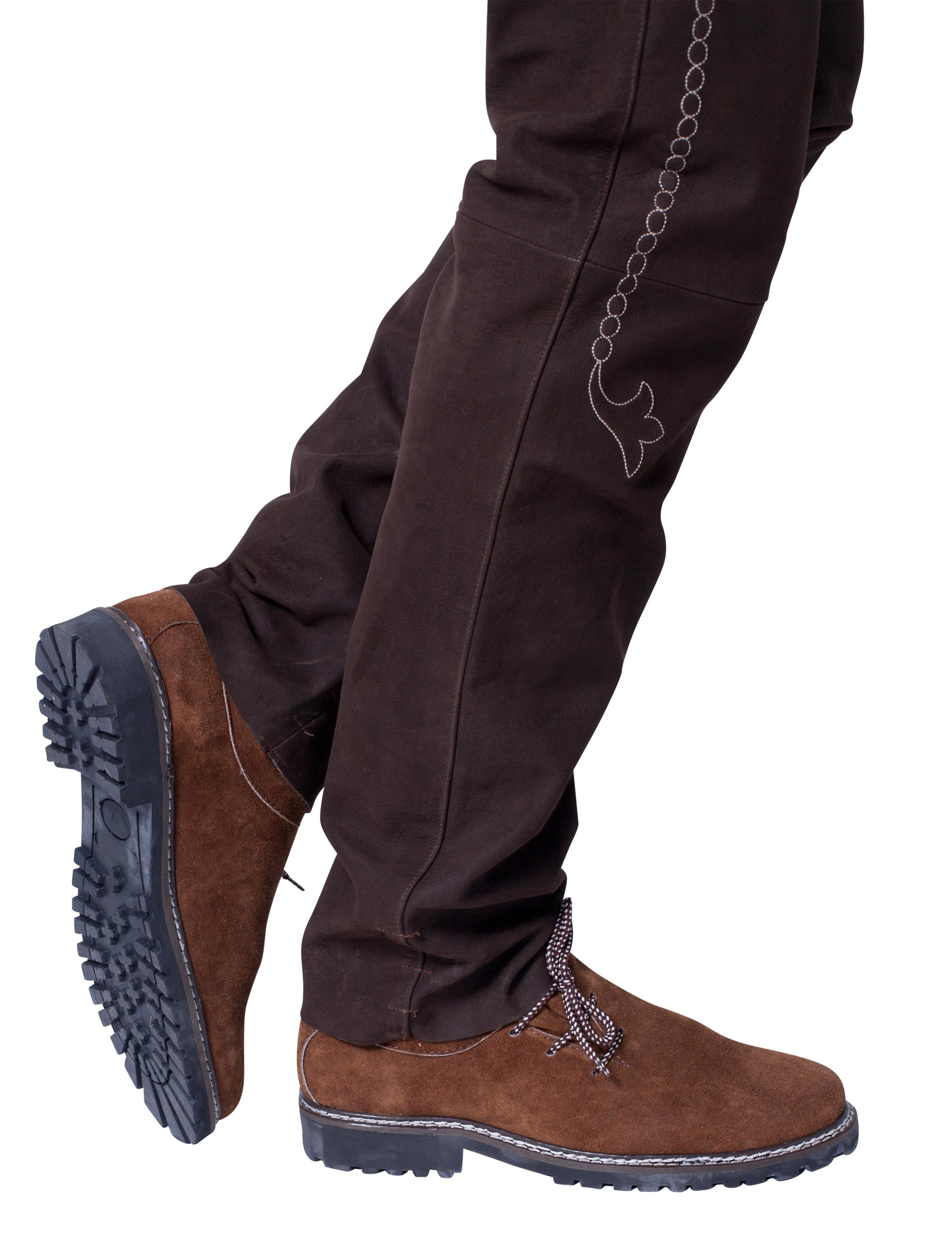 Kostümzubehör Trachtenschuhe Herren braun 44