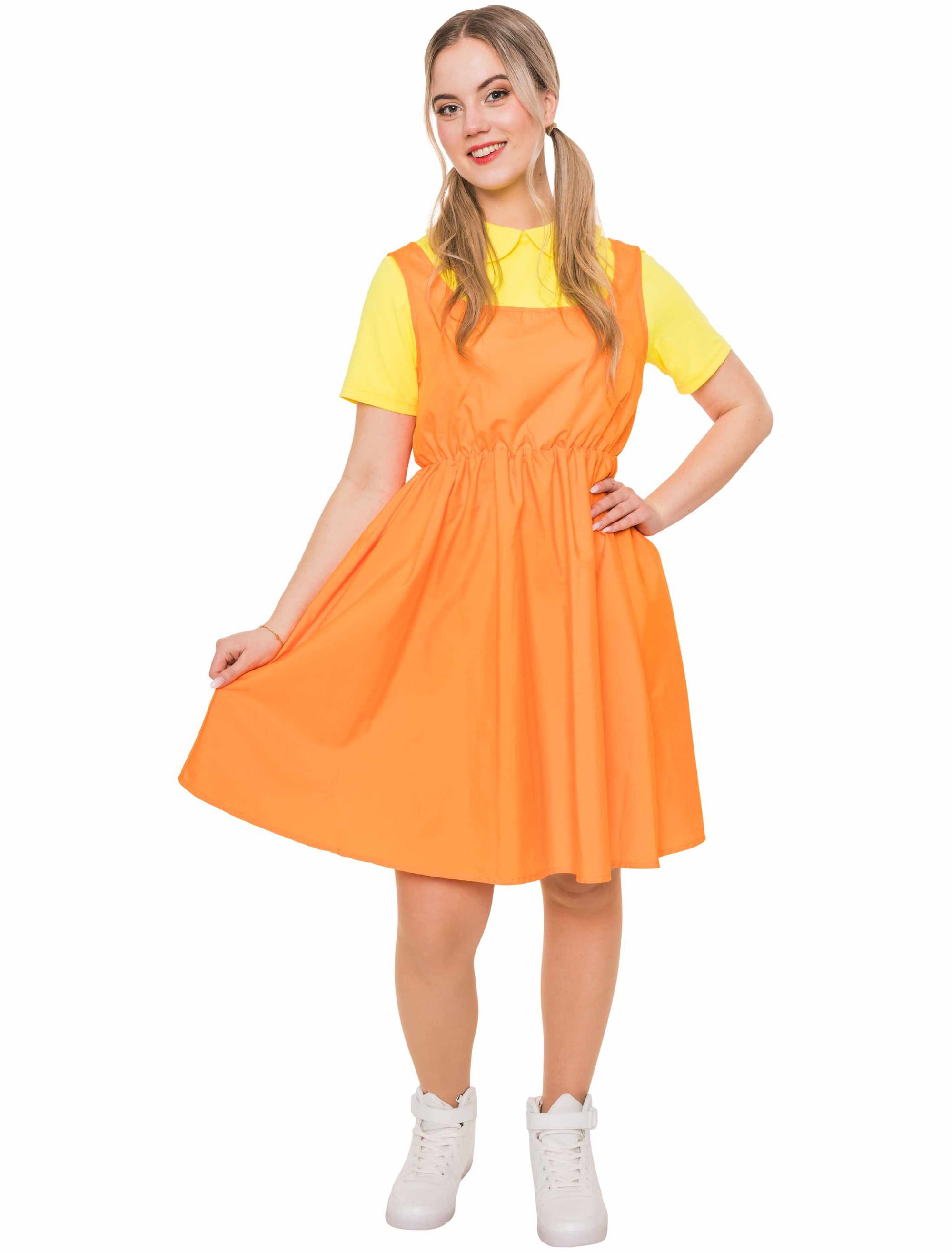 Kleid Laserpuppe braun S/M