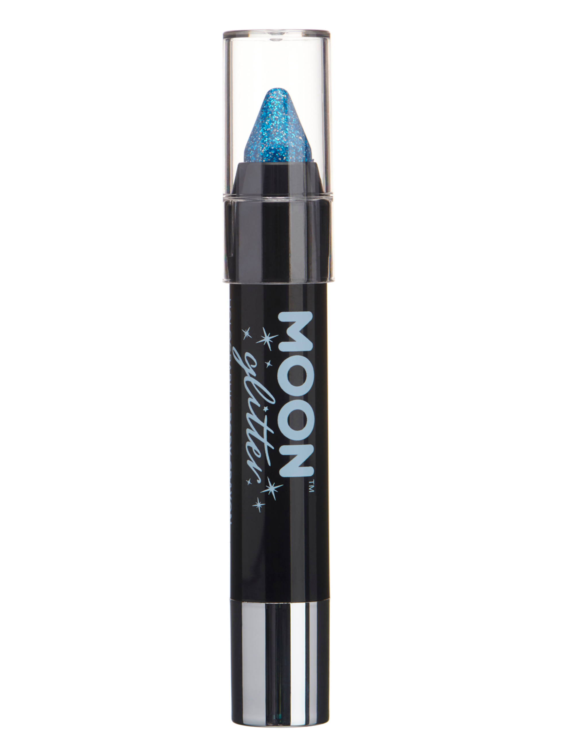 Glitzerstift Holographic 3,5g blau Schminke für Karneval & Fasching