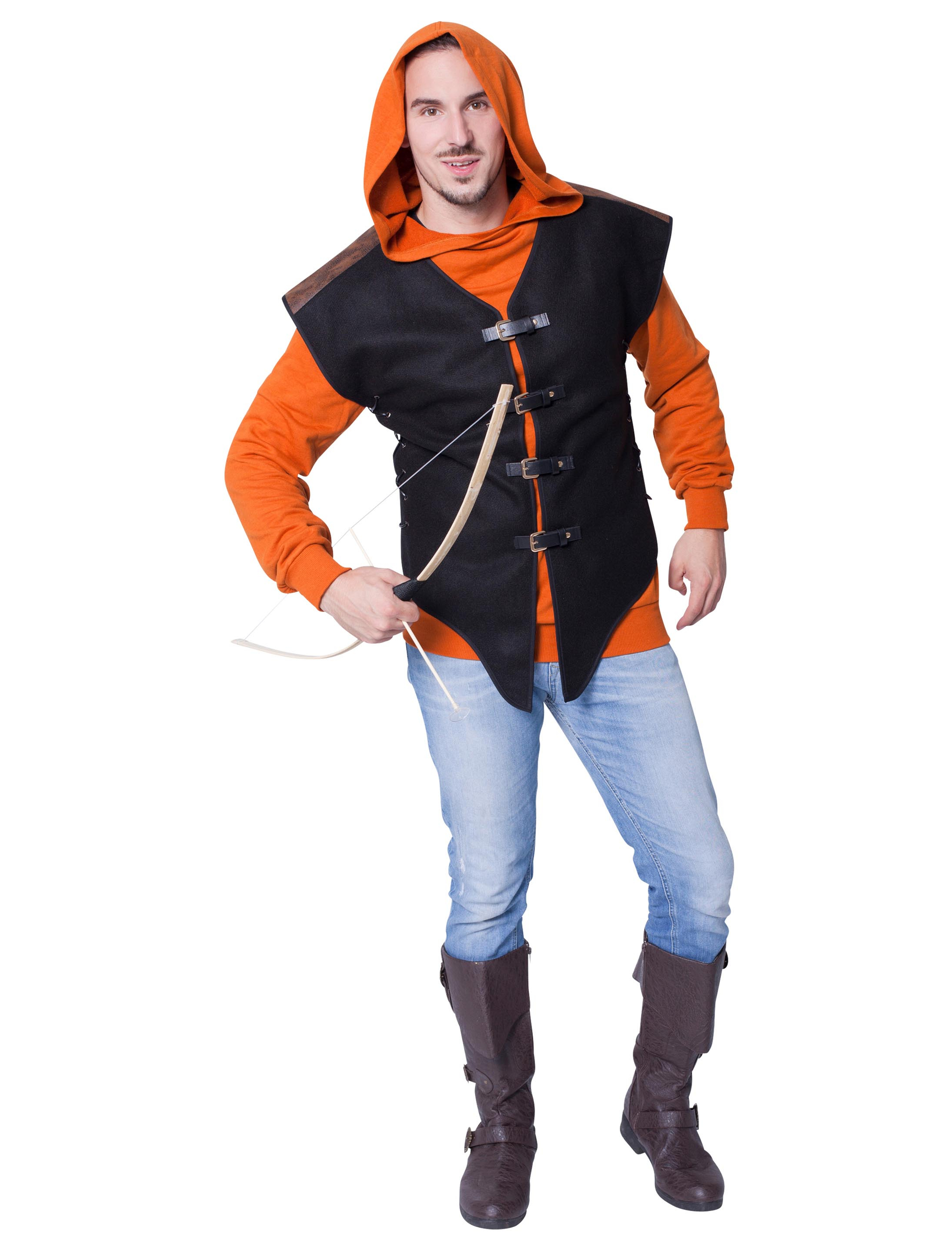 Weste Robin Herren schwarz 2XL/3XL