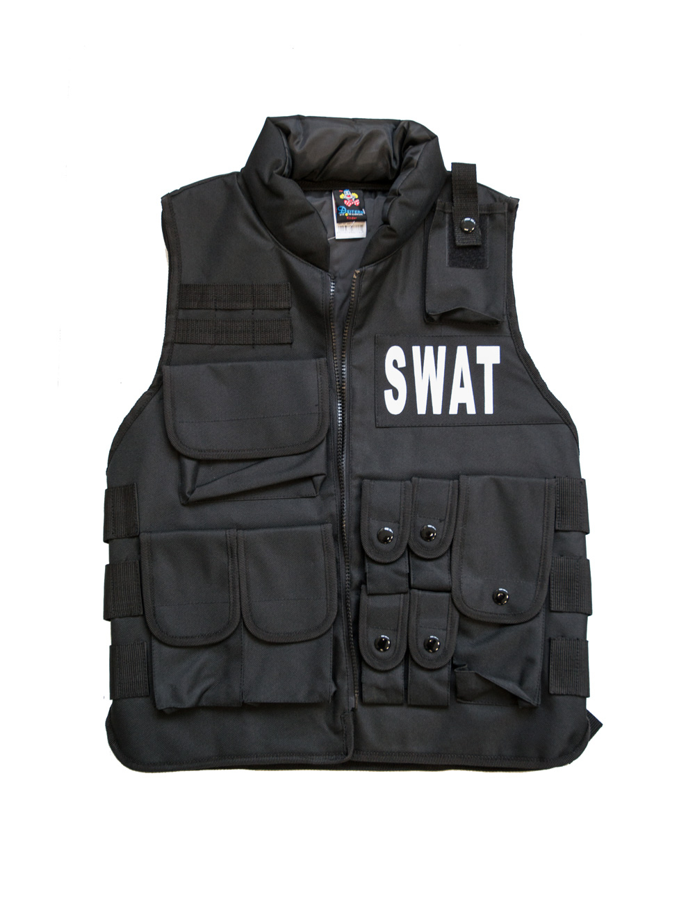 Weste SWAT Kinder Farbe: schwarz