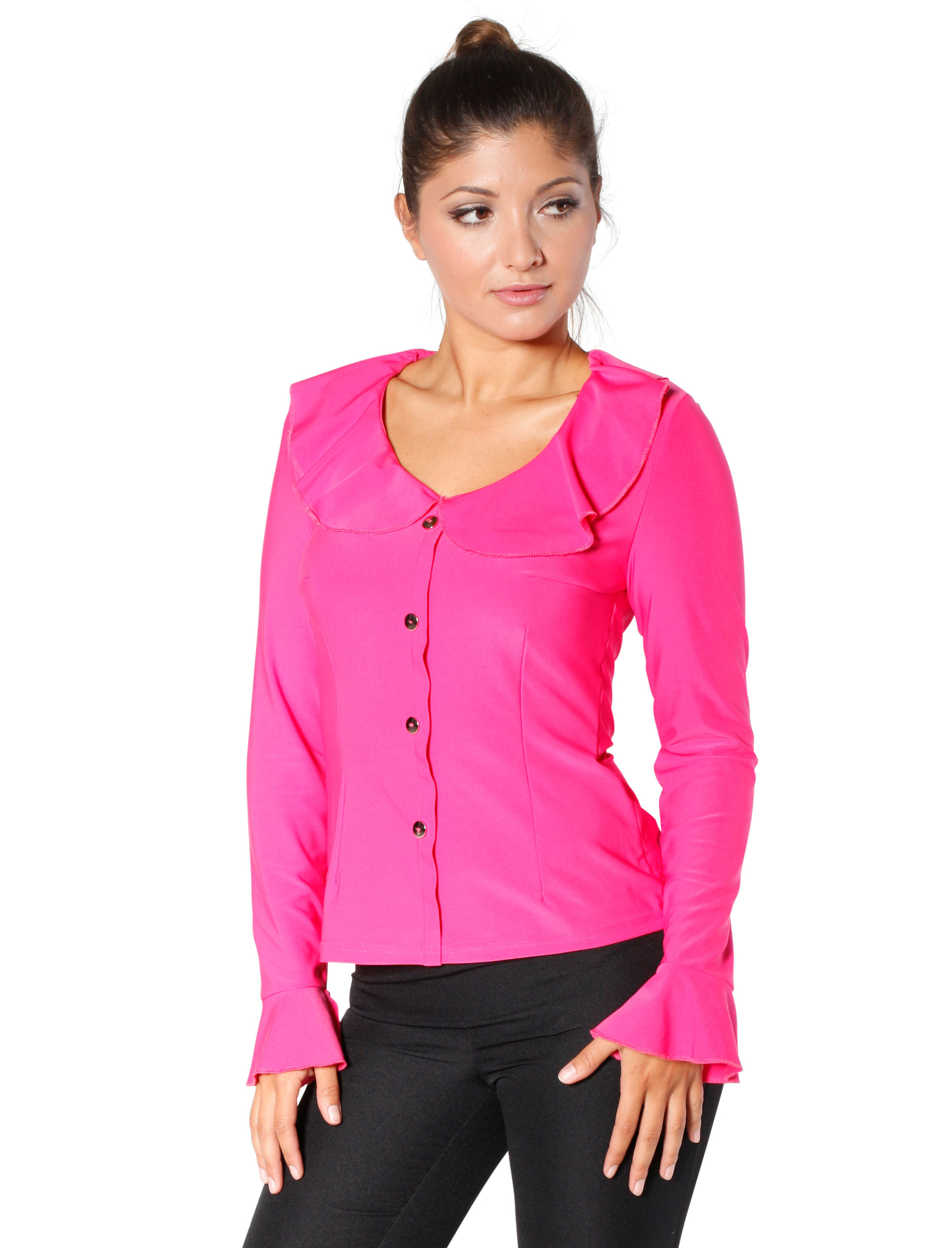 Bluse Jersey pink S