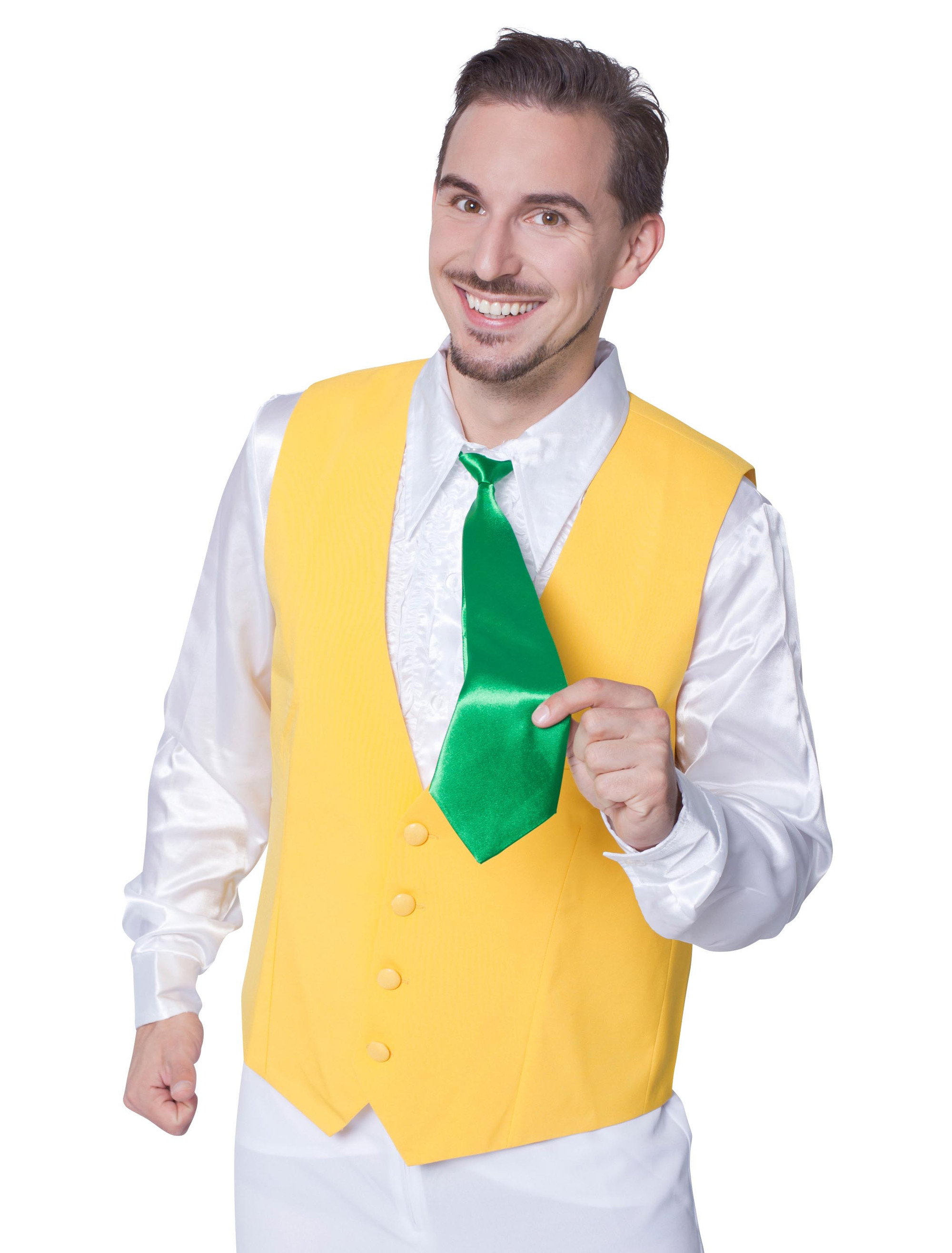 Weste Herren gelb 62/64