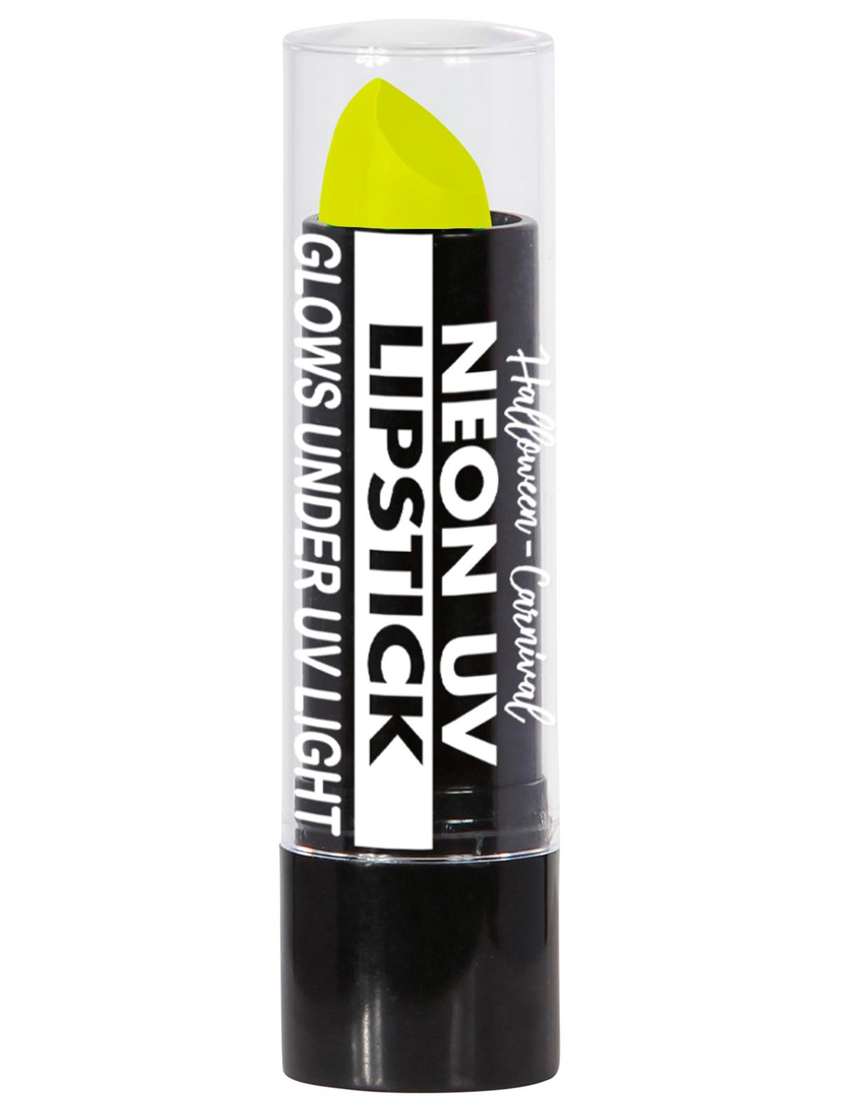 Lippenstift UV 6ml neongelb Schminke für Karneval & Fasching
