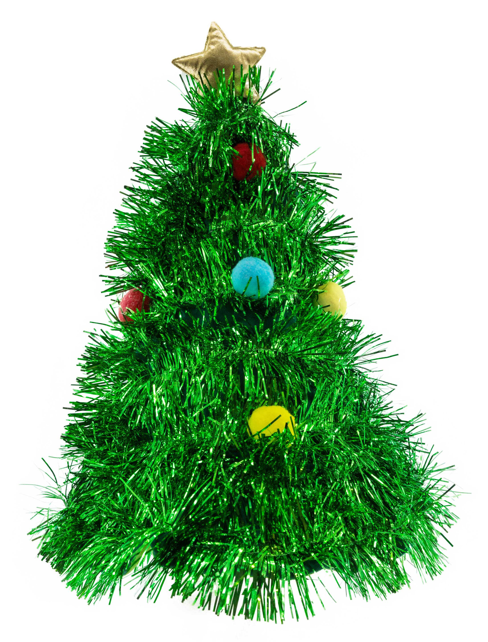 Kostümzubehör Weihnachtsmütze Tannenbaum grün