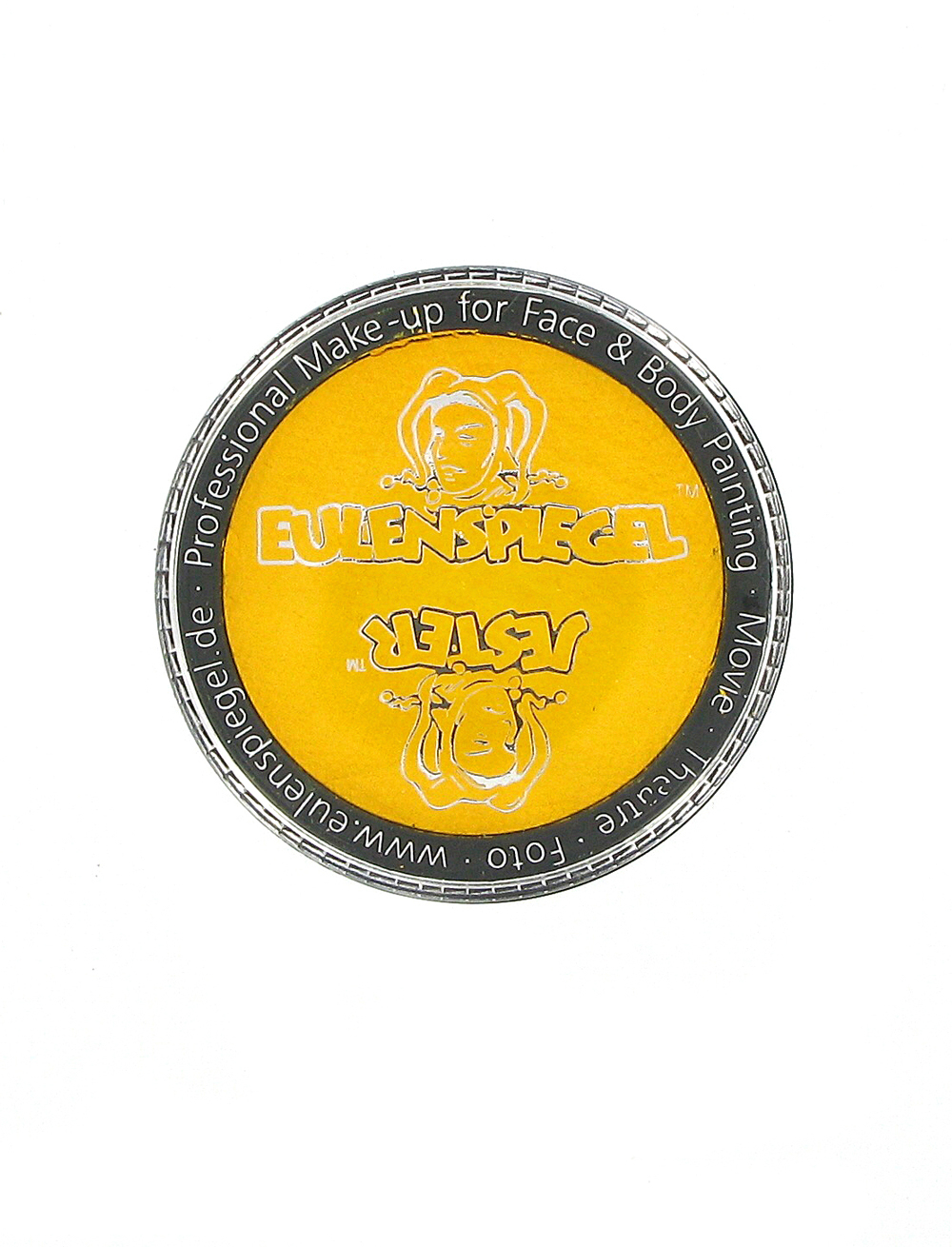 Water Make-Up 20ml gelb Schminke für Karneval & Fasching