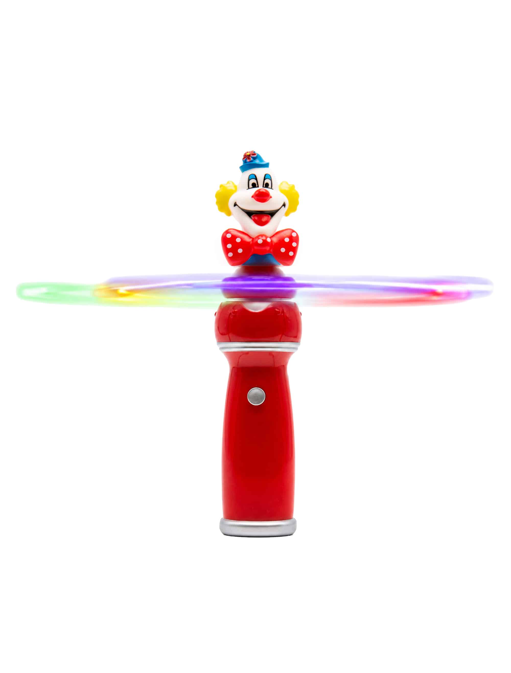 Kostümzubehör Blink-Wirbler Deiters Clown mit Bommeln rot