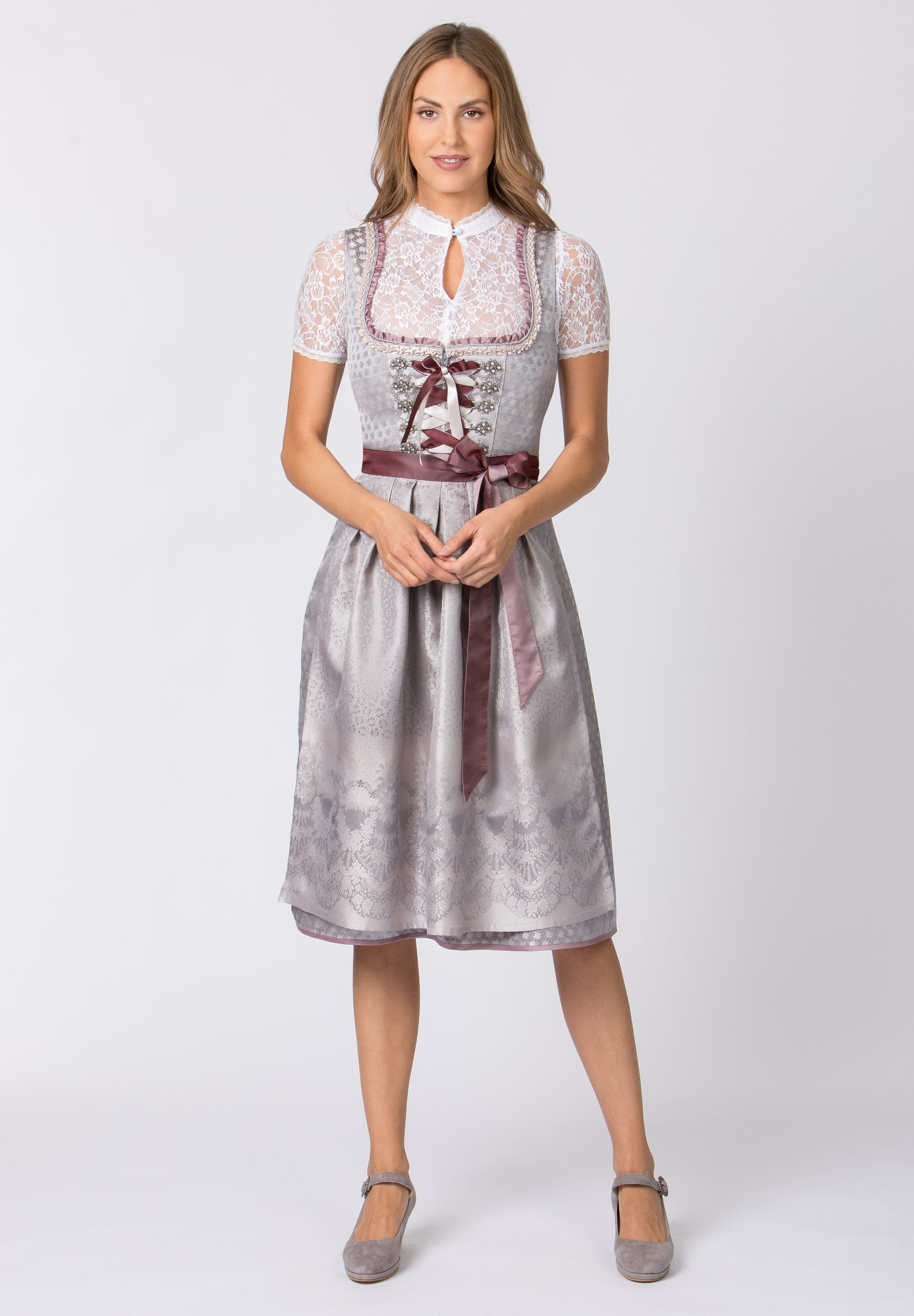 Dirndl Lia silber 40